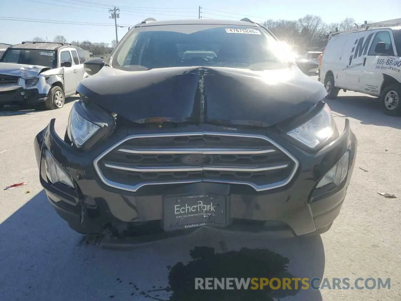5 Photograph of a damaged car MAJ6S3GL7LC336968 FORD ECOSPORT 2020