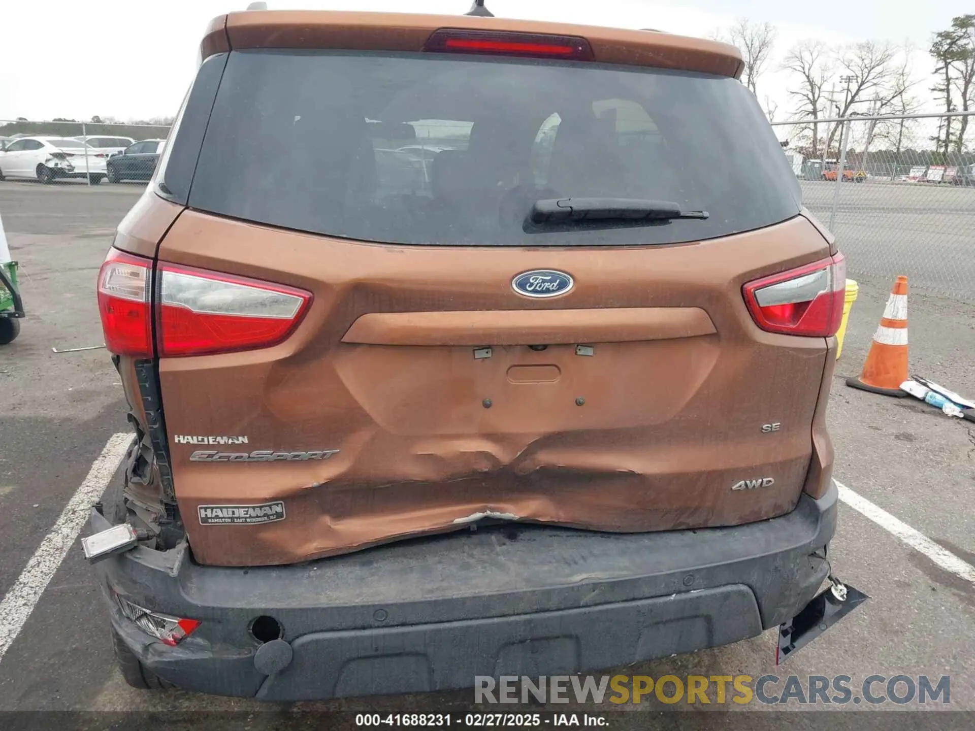 16 Фотография поврежденного автомобиля MAJ6S3GL7LC366150 FORD ECOSPORT 2020