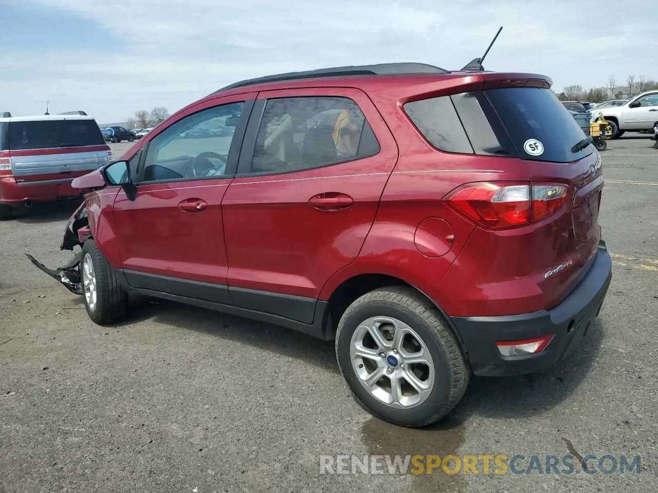 2 Photograph of a damaged car MAJ6S3GL9LC327026 FORD ECOSPORT 2020