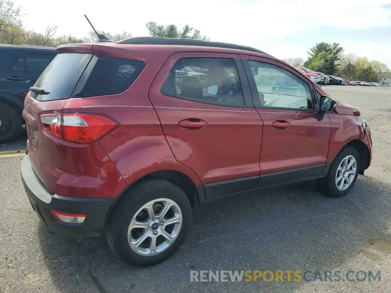 3 Photograph of a damaged car MAJ6S3GL9LC327026 FORD ECOSPORT 2020
