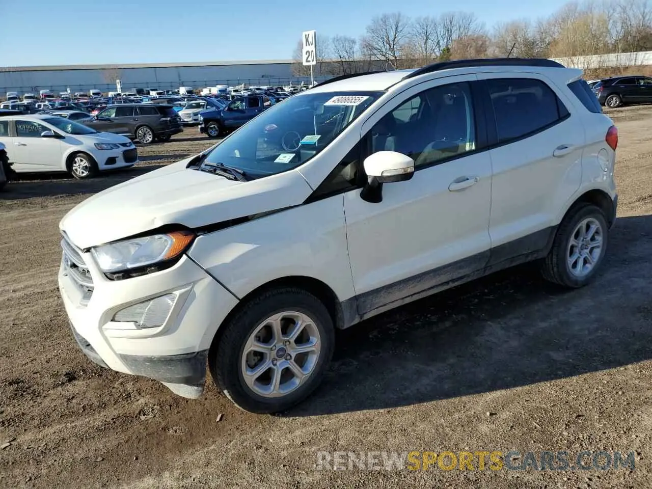 1 Фотография поврежденного автомобиля MAJ6S3GL9LC352962 FORD ECOSPORT 2020