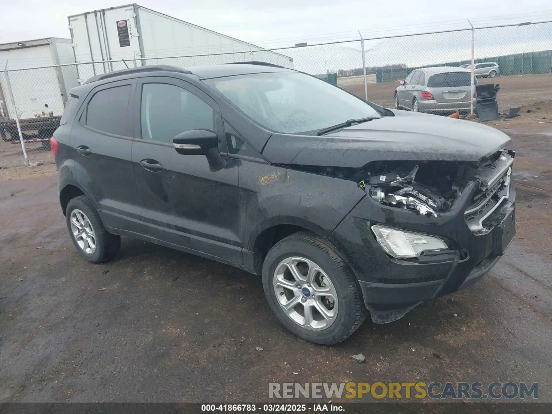 1 Photograph of a damaged car MAJ6S3GL9LC384889 FORD ECOSPORT 2020