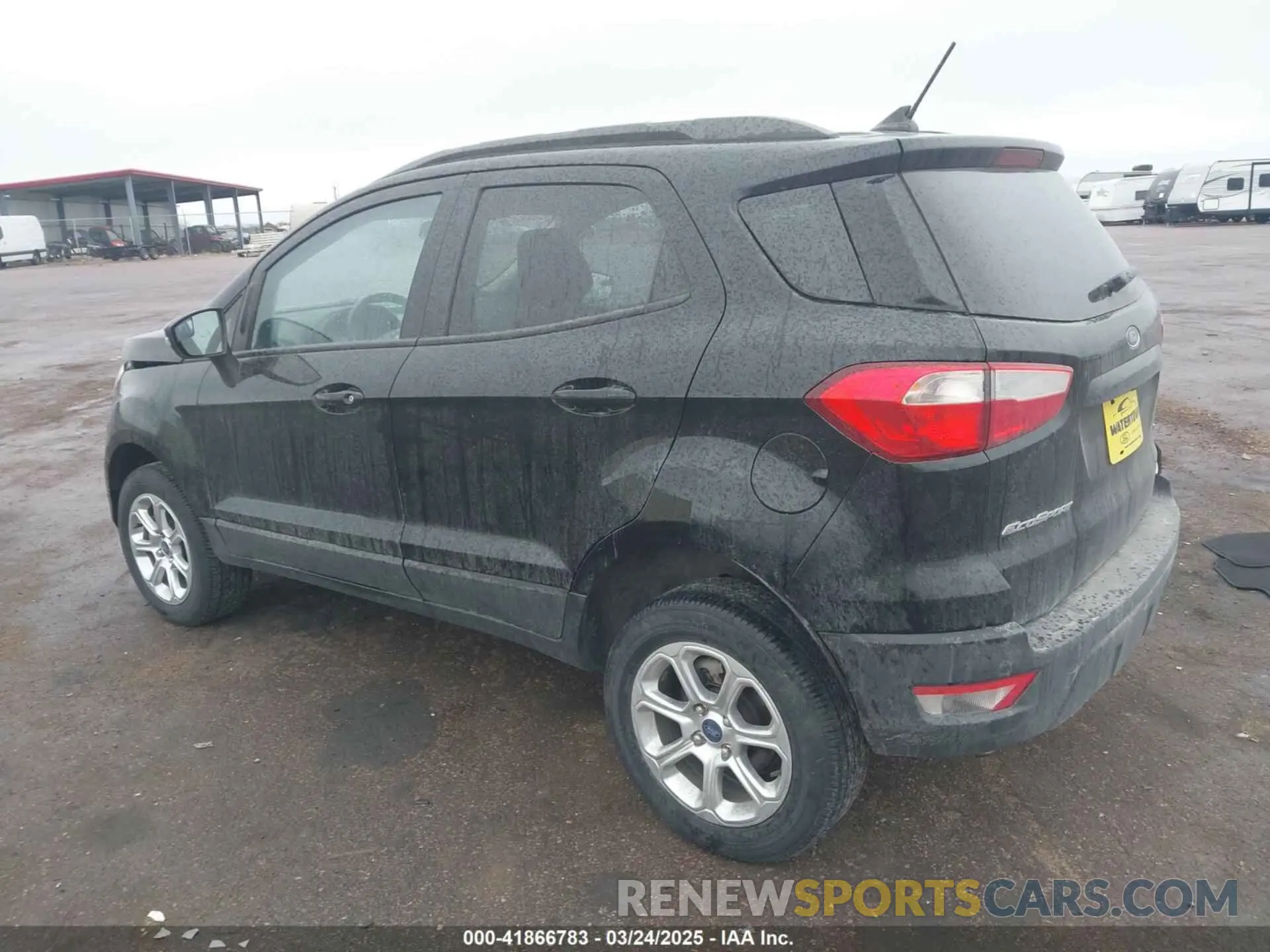3 Photograph of a damaged car MAJ6S3GL9LC384889 FORD ECOSPORT 2020