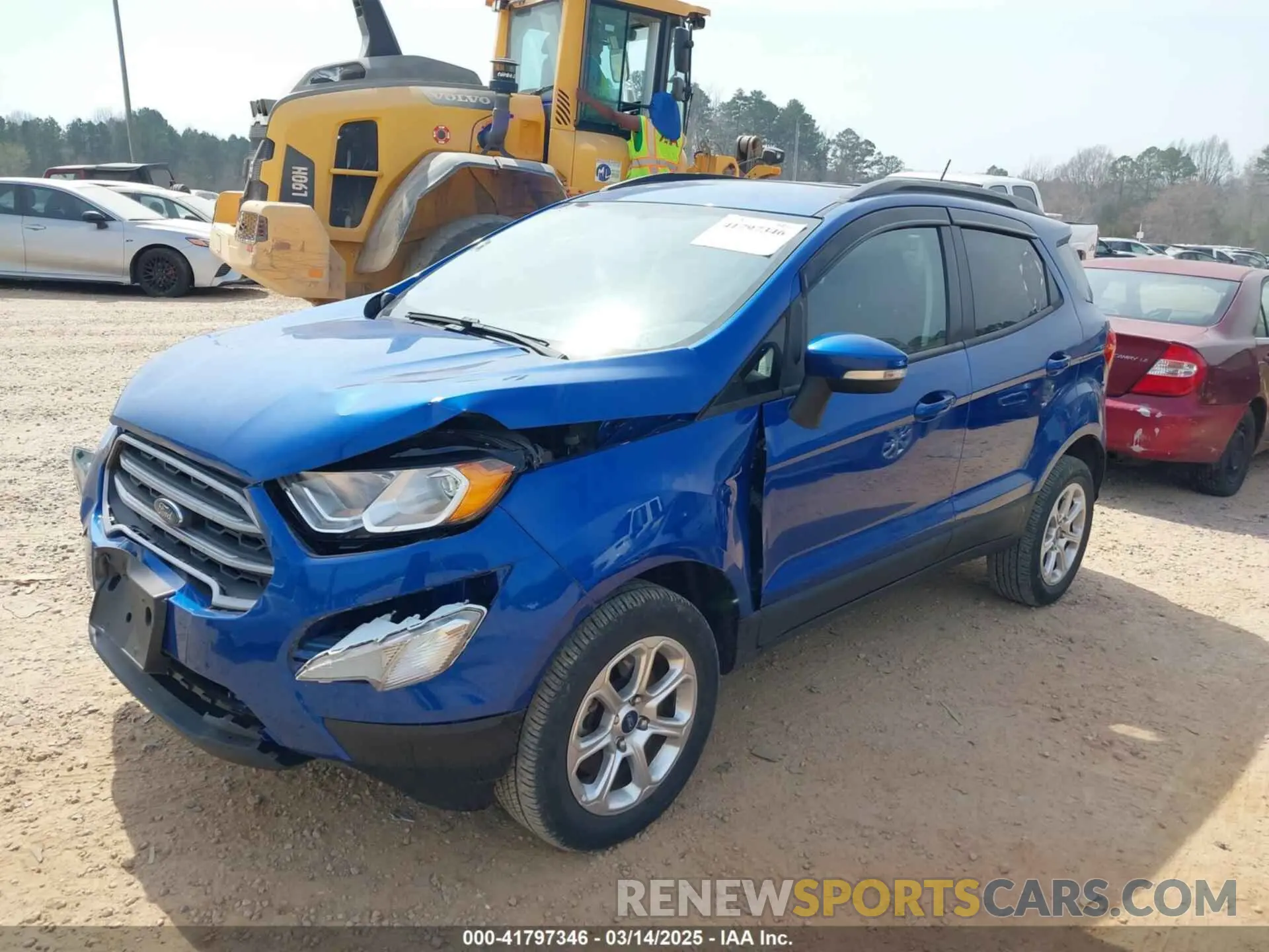 2 Фотография поврежденного автомобиля MAJ6S3GL9LC391034 FORD ECOSPORT 2020