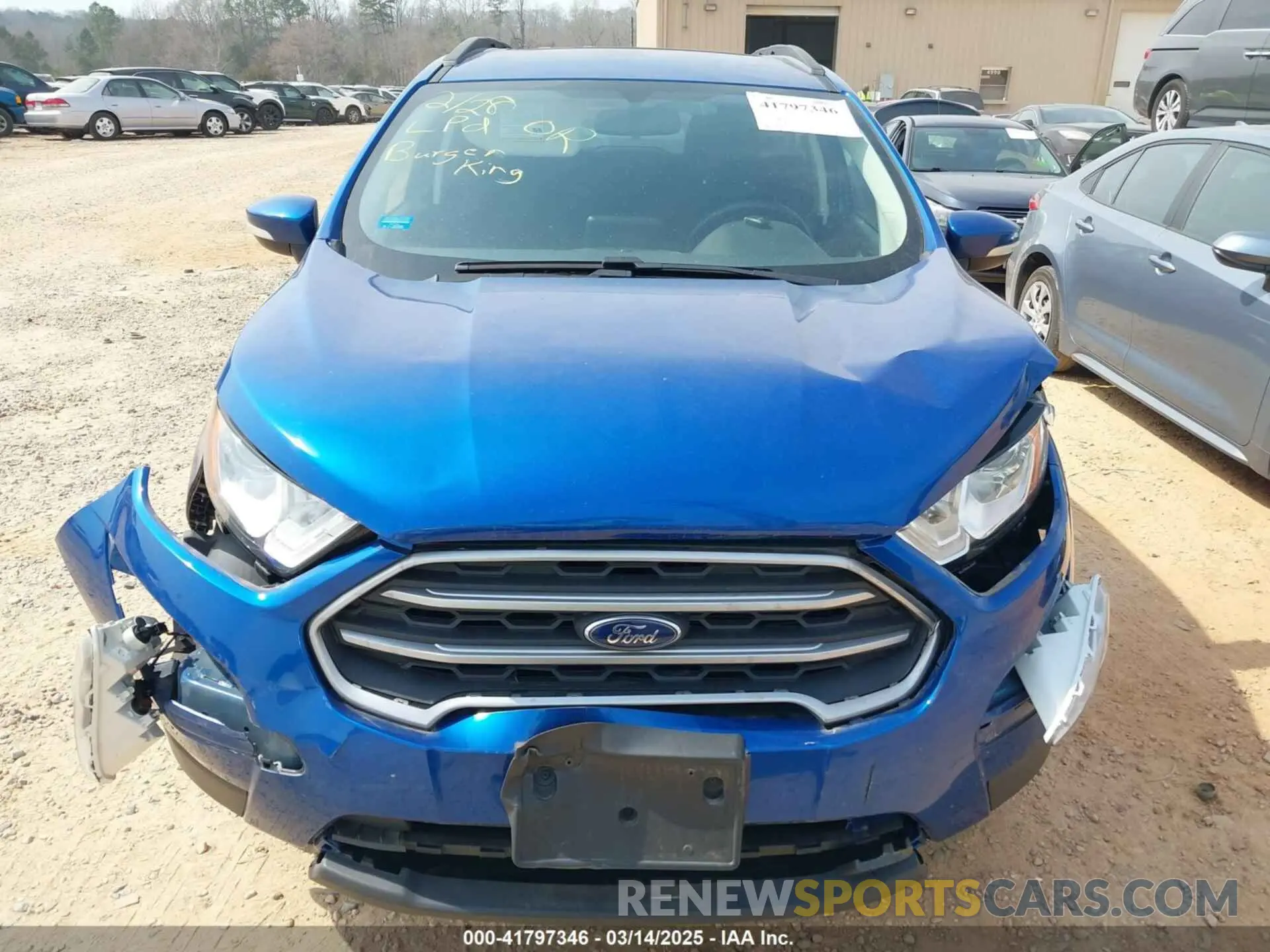 6 Фотография поврежденного автомобиля MAJ6S3GL9LC391034 FORD ECOSPORT 2020