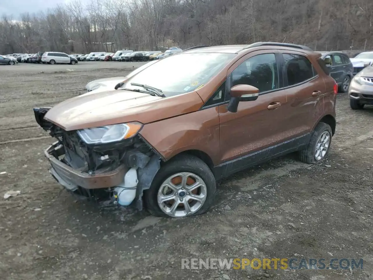 1 Photograph of a damaged car MAJ6S3GLXLC317881 FORD ECOSPORT 2020