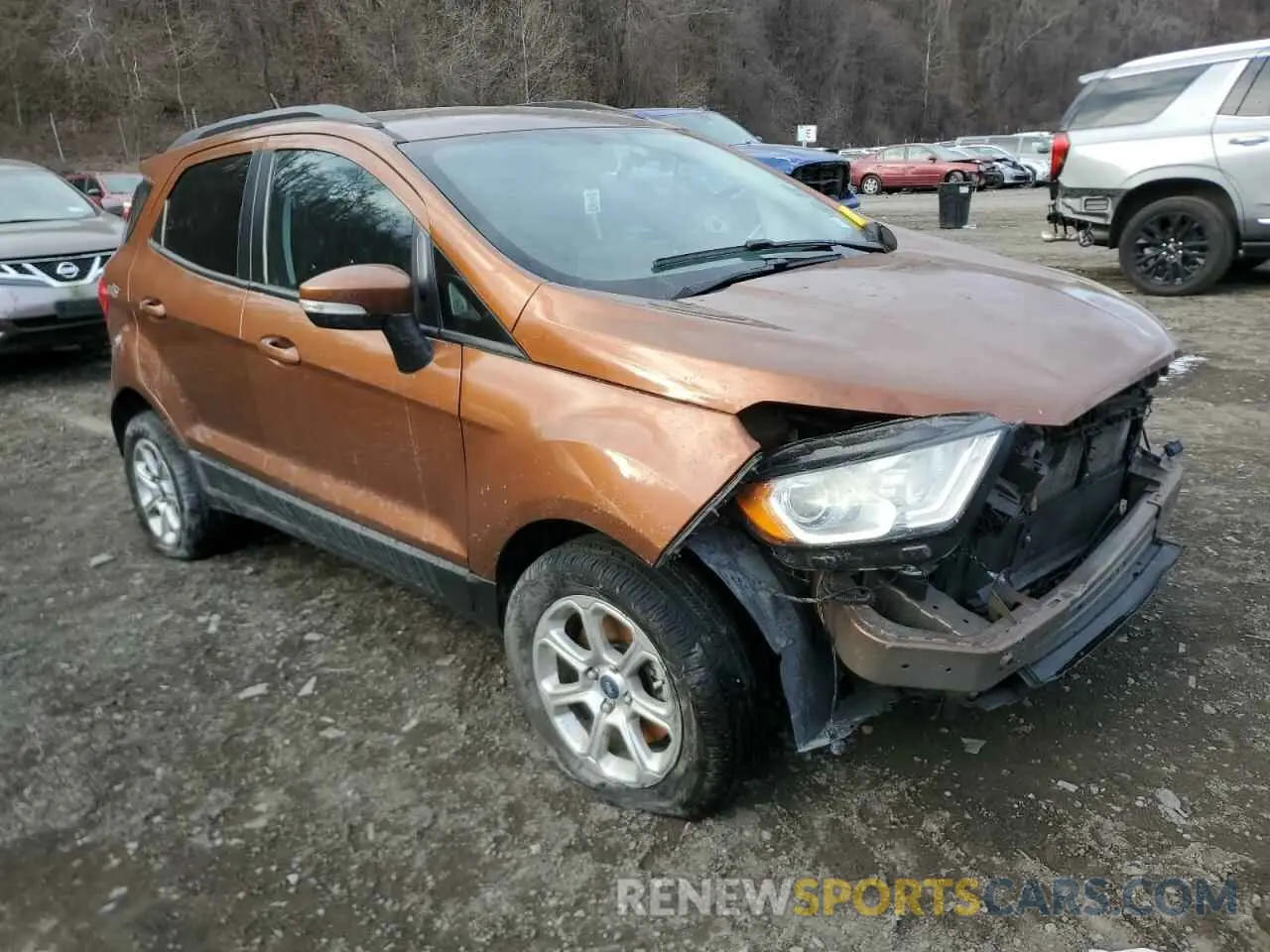 4 Photograph of a damaged car MAJ6S3GLXLC317881 FORD ECOSPORT 2020