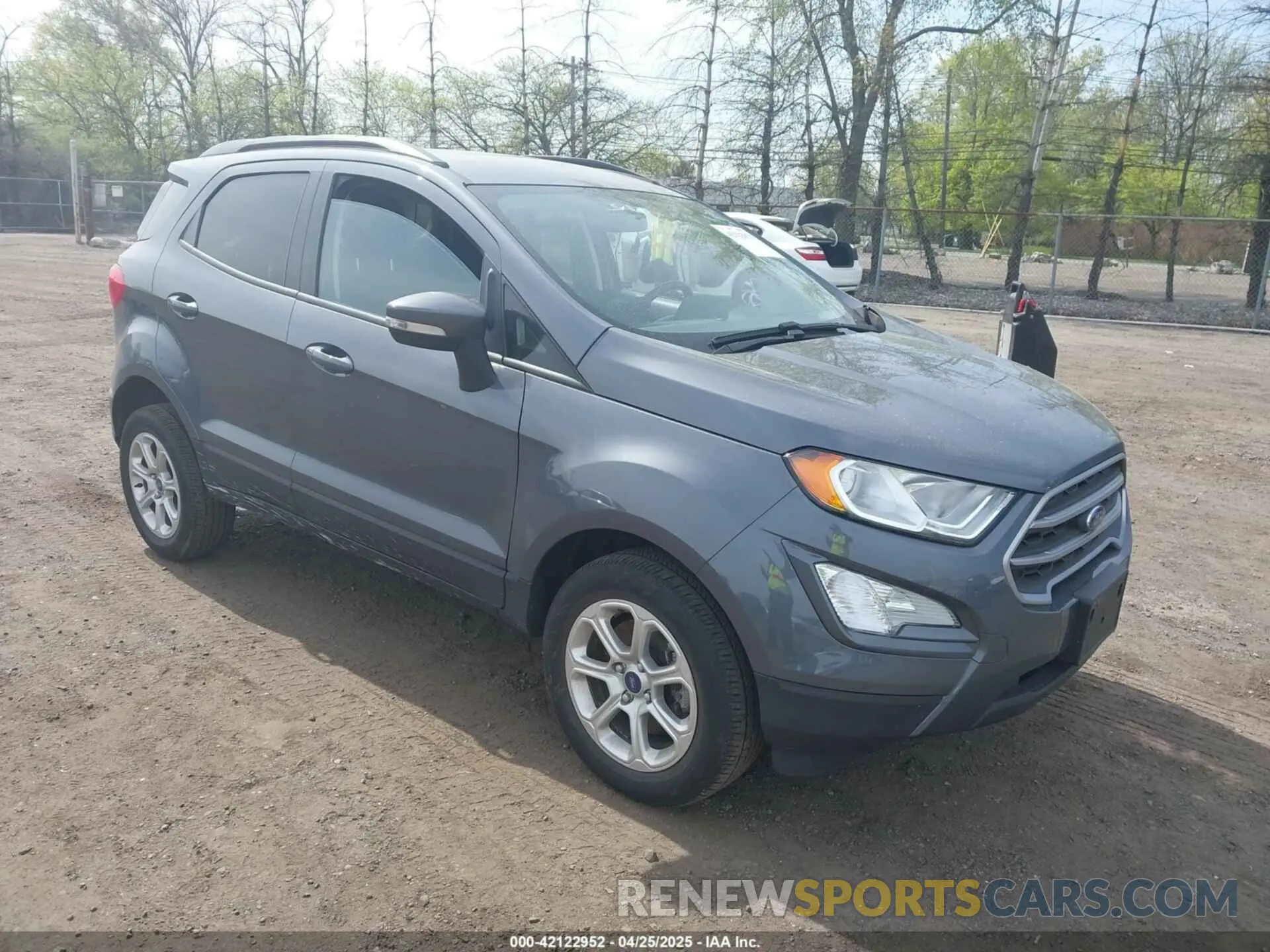 1 Photograph of a damaged car MAJ6S3GLXLC361623 FORD ECOSPORT 2020