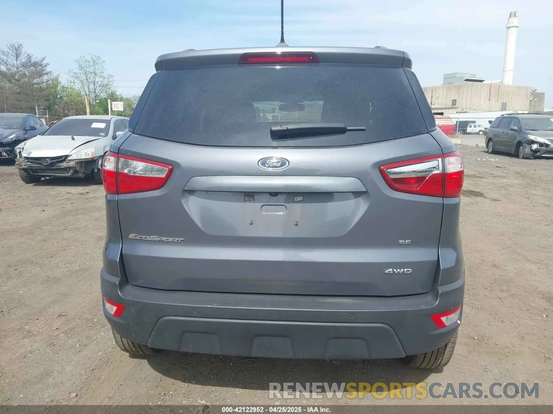 16 Photograph of a damaged car MAJ6S3GLXLC361623 FORD ECOSPORT 2020