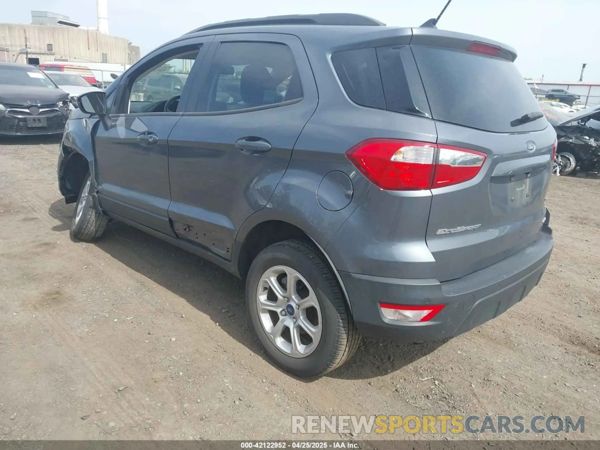 3 Photograph of a damaged car MAJ6S3GLXLC361623 FORD ECOSPORT 2020