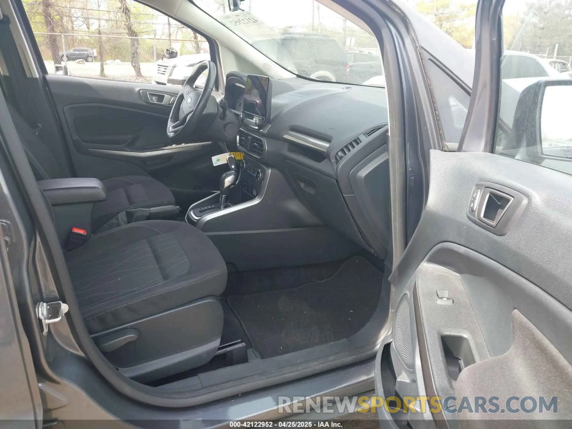 5 Photograph of a damaged car MAJ6S3GLXLC361623 FORD ECOSPORT 2020
