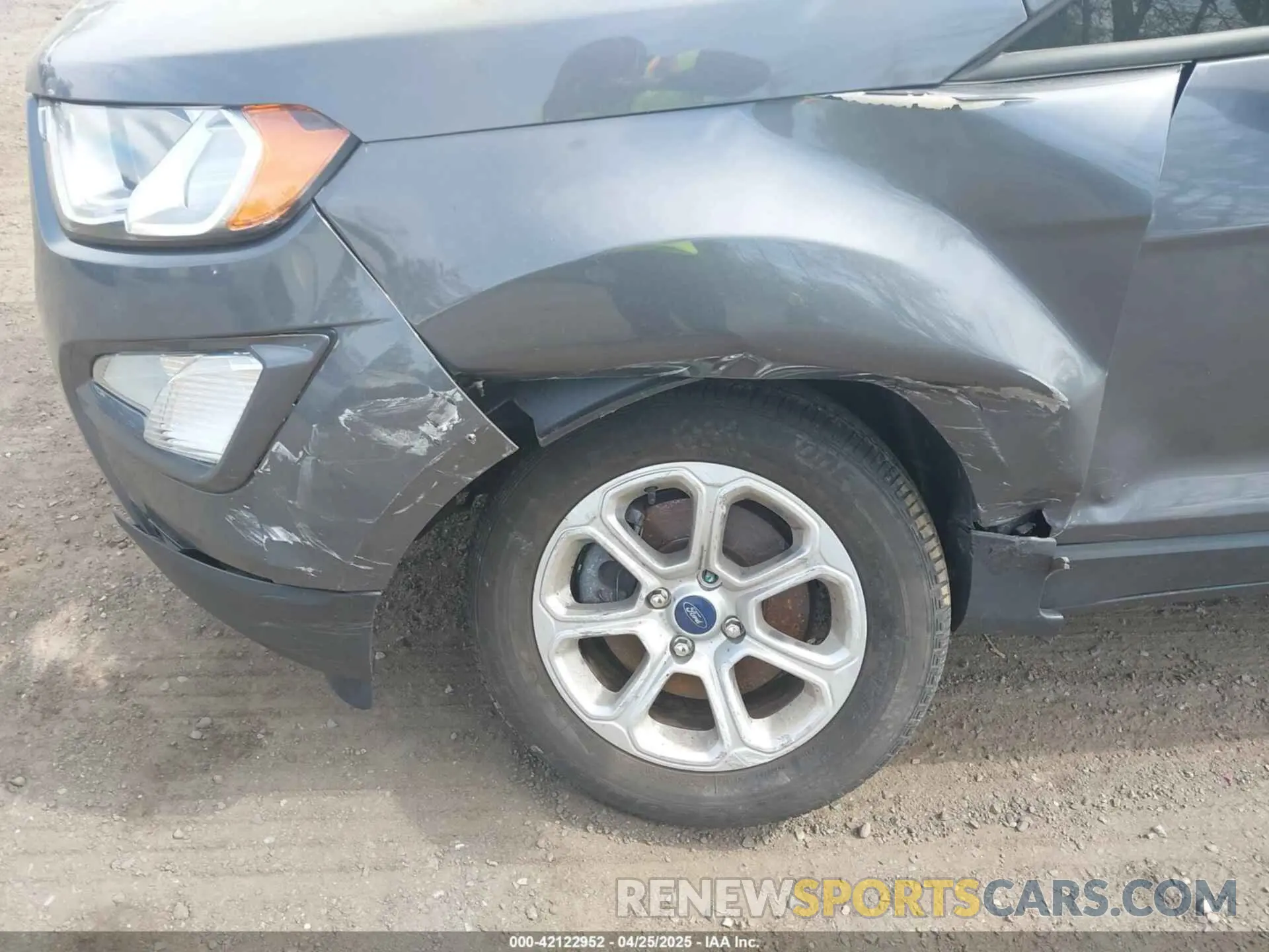 6 Photograph of a damaged car MAJ6S3GLXLC361623 FORD ECOSPORT 2020