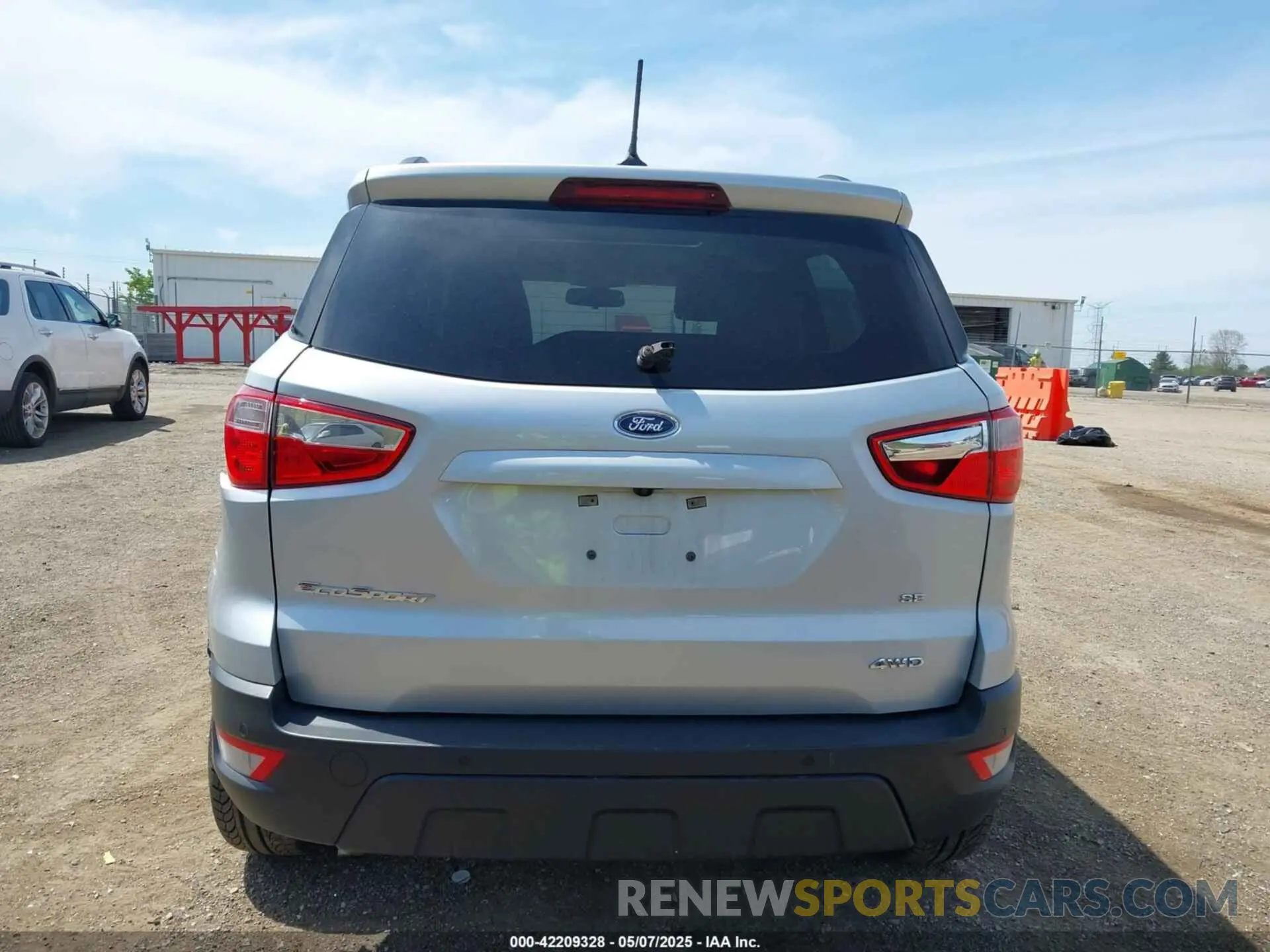 16 Photograph of a damaged car MAJ6S3GLXLC367129 FORD ECOSPORT 2020