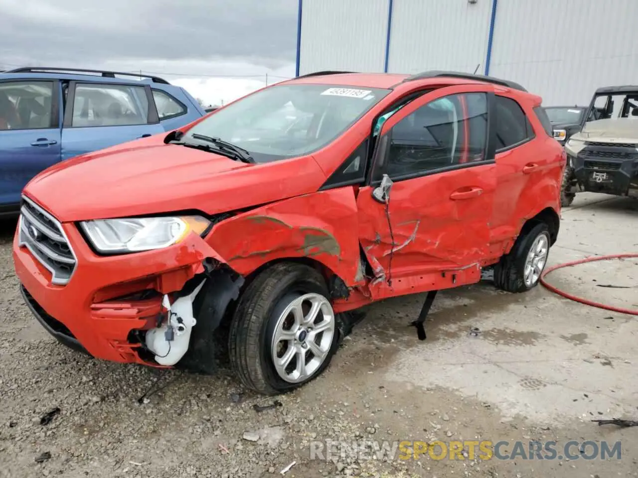 1 Photograph of a damaged car MAJ6S3GLXLC391835 FORD ECOSPORT 2020