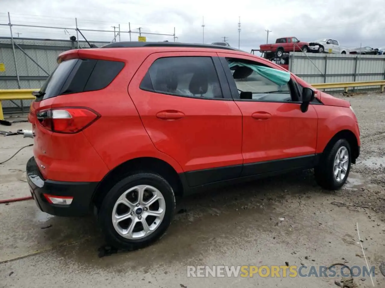 3 Photograph of a damaged car MAJ6S3GLXLC391835 FORD ECOSPORT 2020
