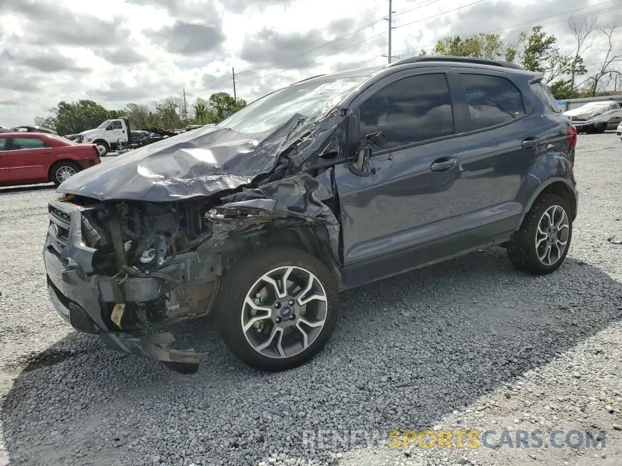 1 Фотография поврежденного автомобиля MAJ6S3JL2LC389215 FORD ECOSPORT 2020