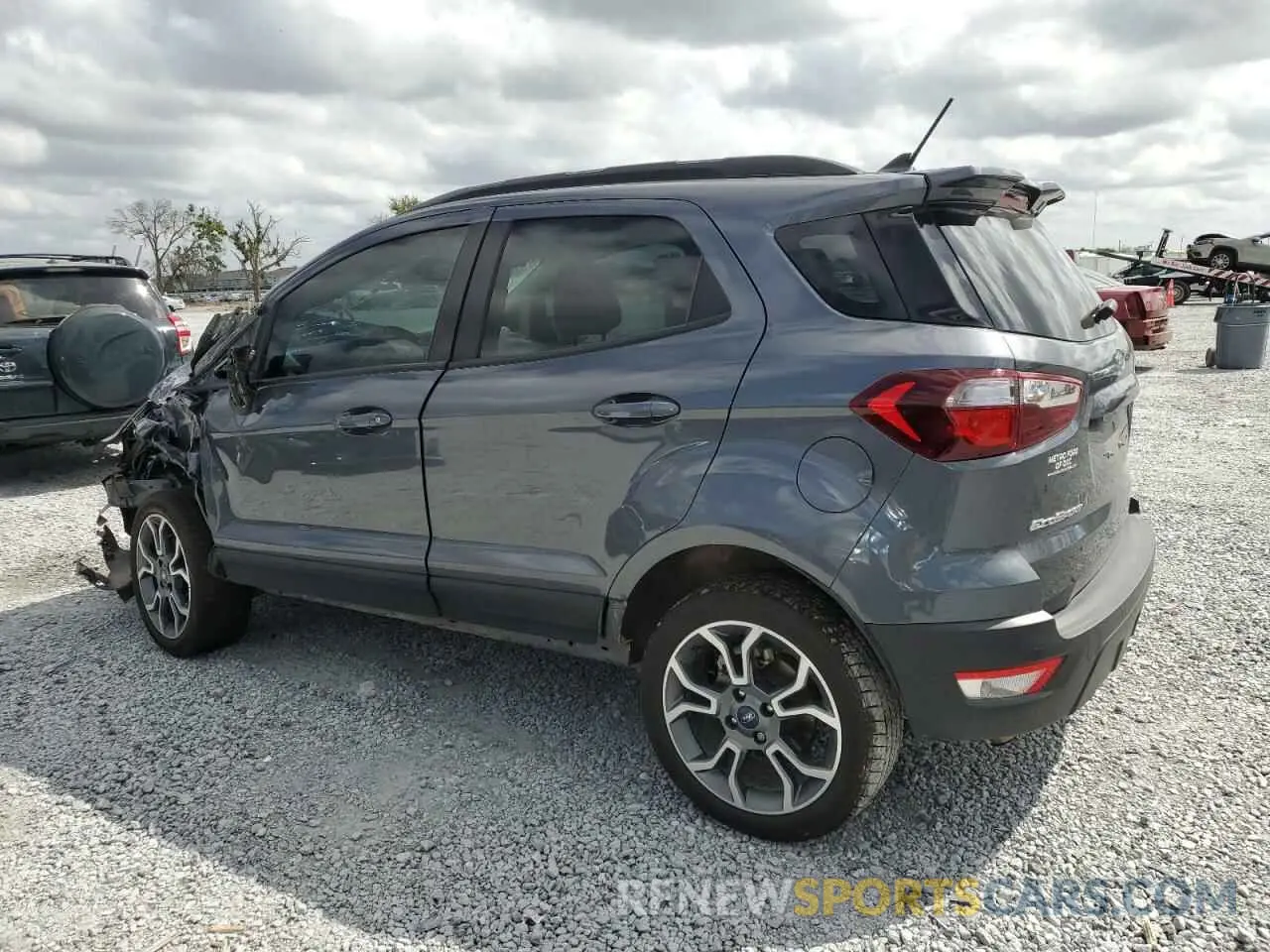 2 Фотография поврежденного автомобиля MAJ6S3JL2LC389215 FORD ECOSPORT 2020