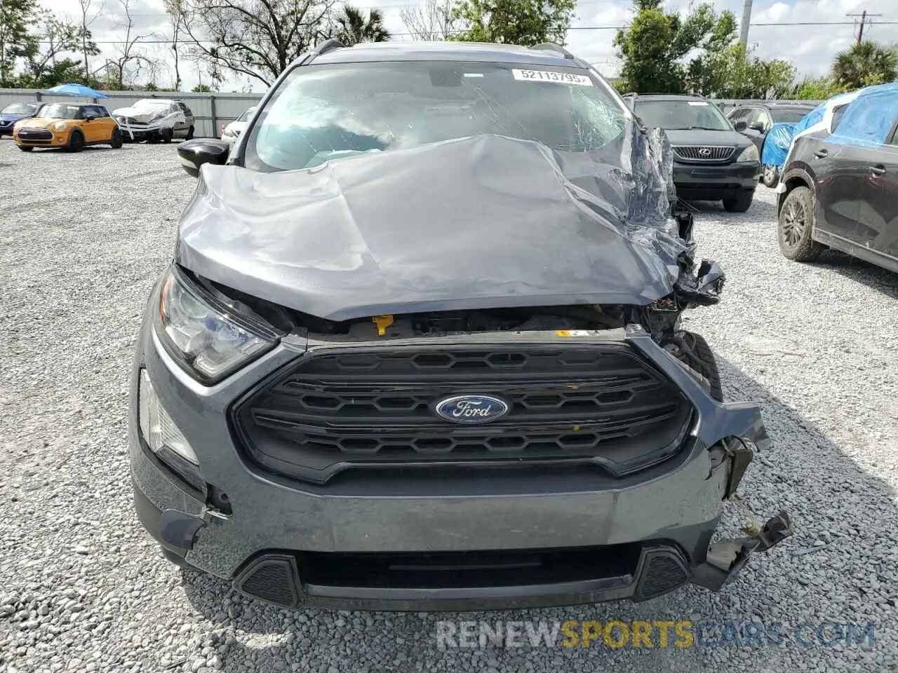 5 Фотография поврежденного автомобиля MAJ6S3JL2LC389215 FORD ECOSPORT 2020