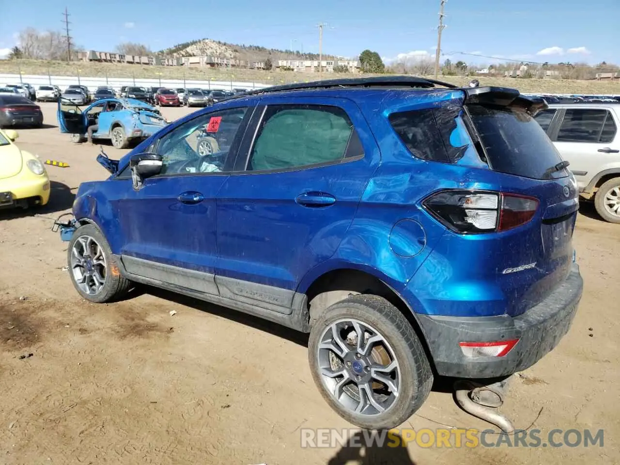 2 Photograph of a damaged car MAJ6S3JL5LC377589 FORD ECOSPORT 2020
