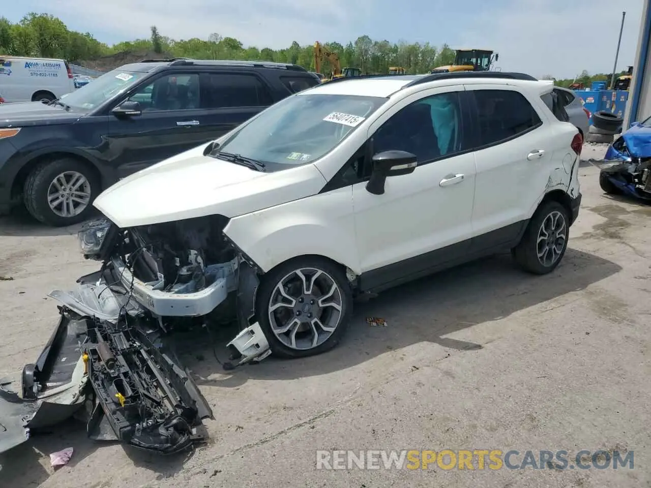 1 Photograph of a damaged car MAJ6S3JL6LC330149 FORD ECOSPORT 2020