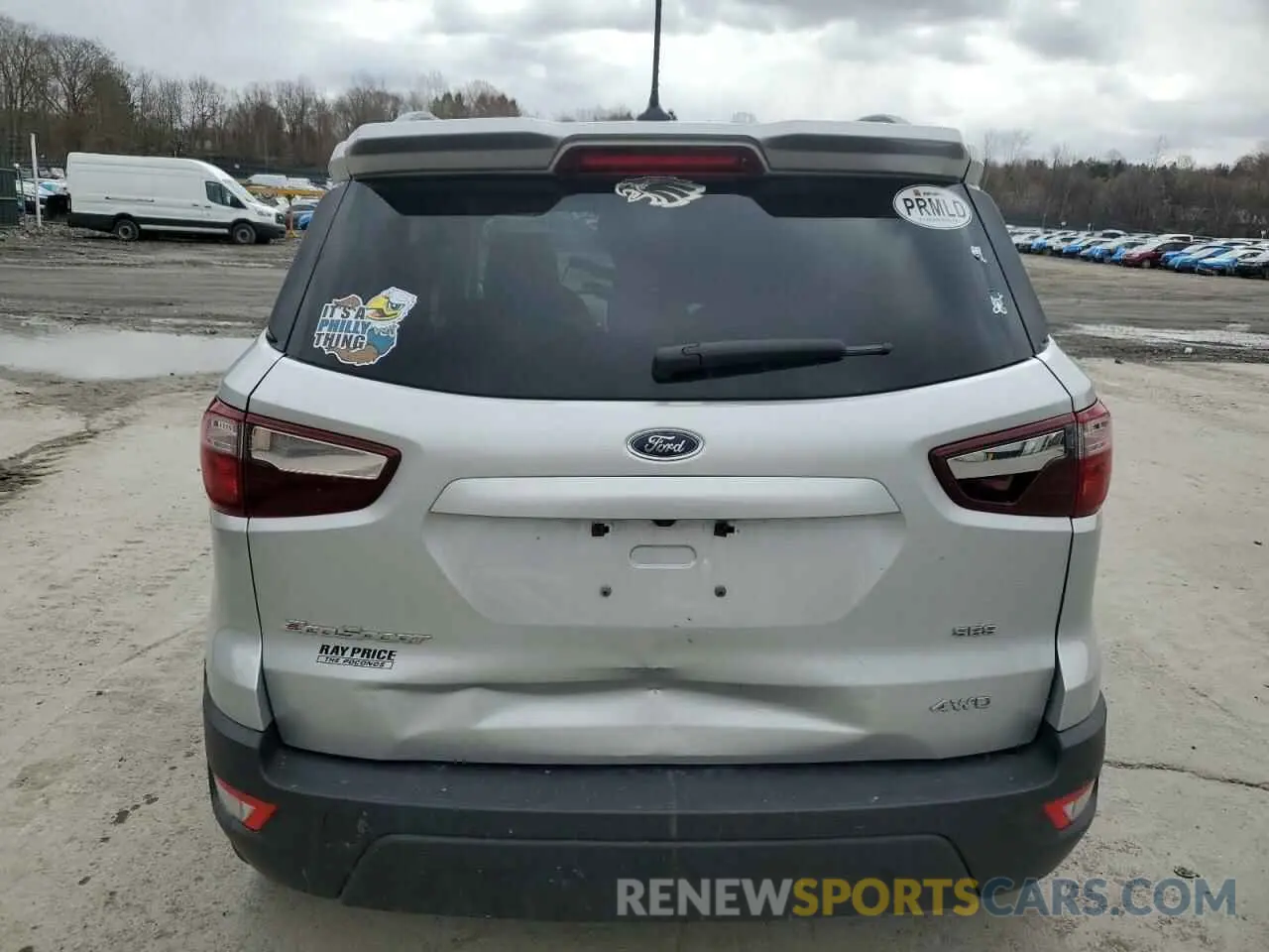 6 Photograph of a damaged car MAJ6S3JL6LC345606 FORD ECOSPORT 2020