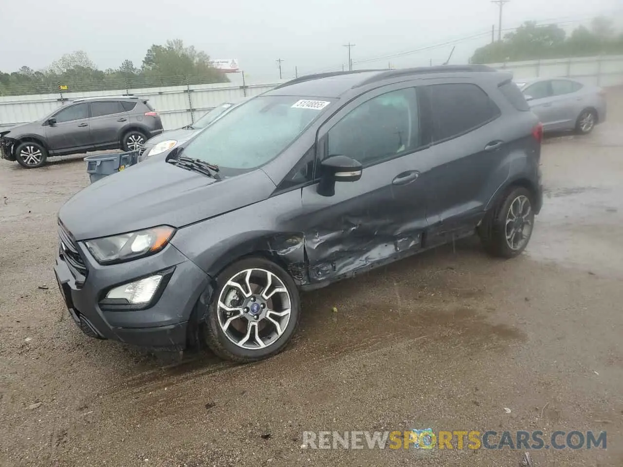 1 Photograph of a damaged car MAJ6S3JL7LC350250 FORD ECOSPORT 2020