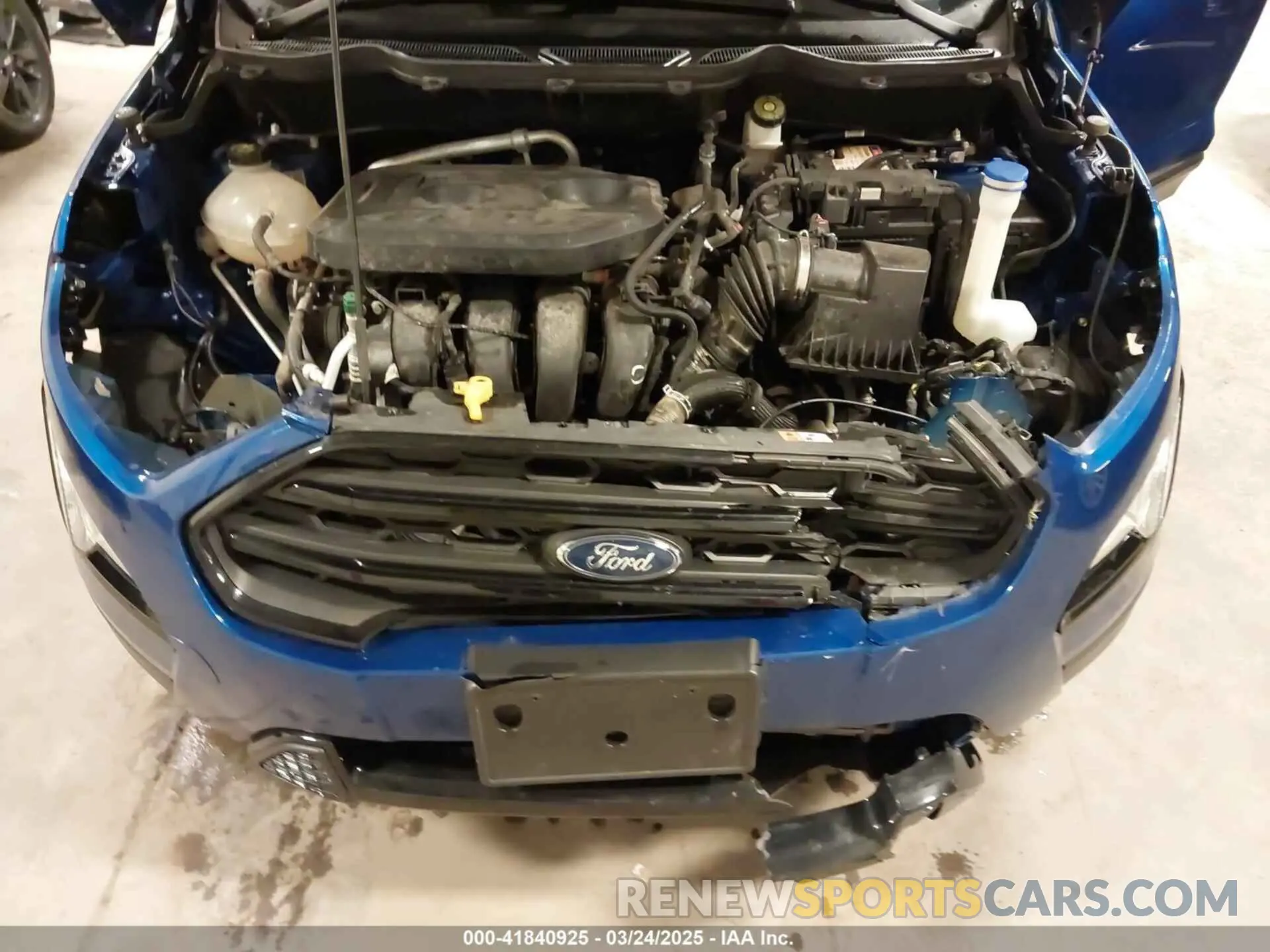10 Photograph of a damaged car MAJ6S3JL8LC321615 FORD ECOSPORT 2020