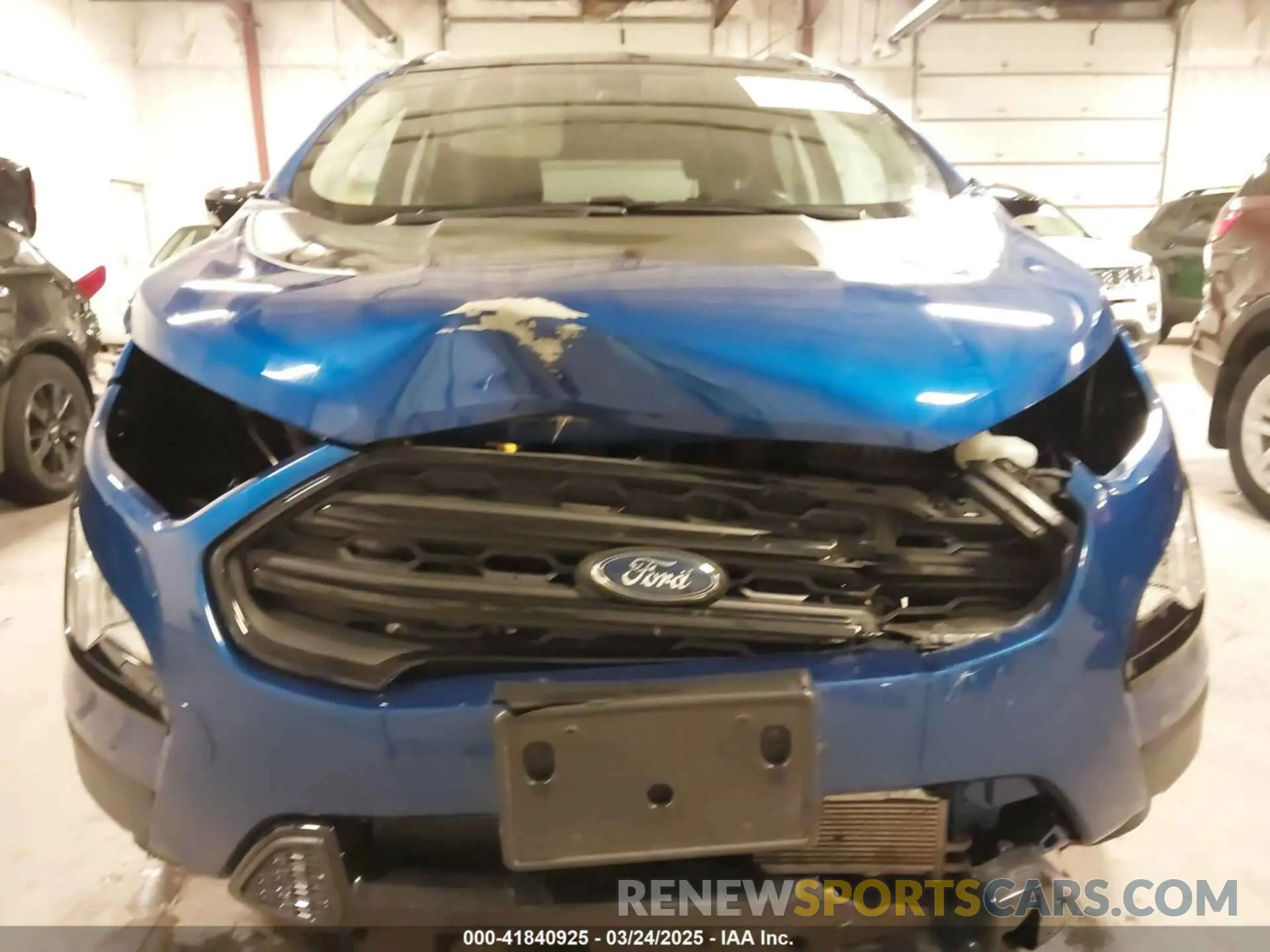 6 Photograph of a damaged car MAJ6S3JL8LC321615 FORD ECOSPORT 2020
