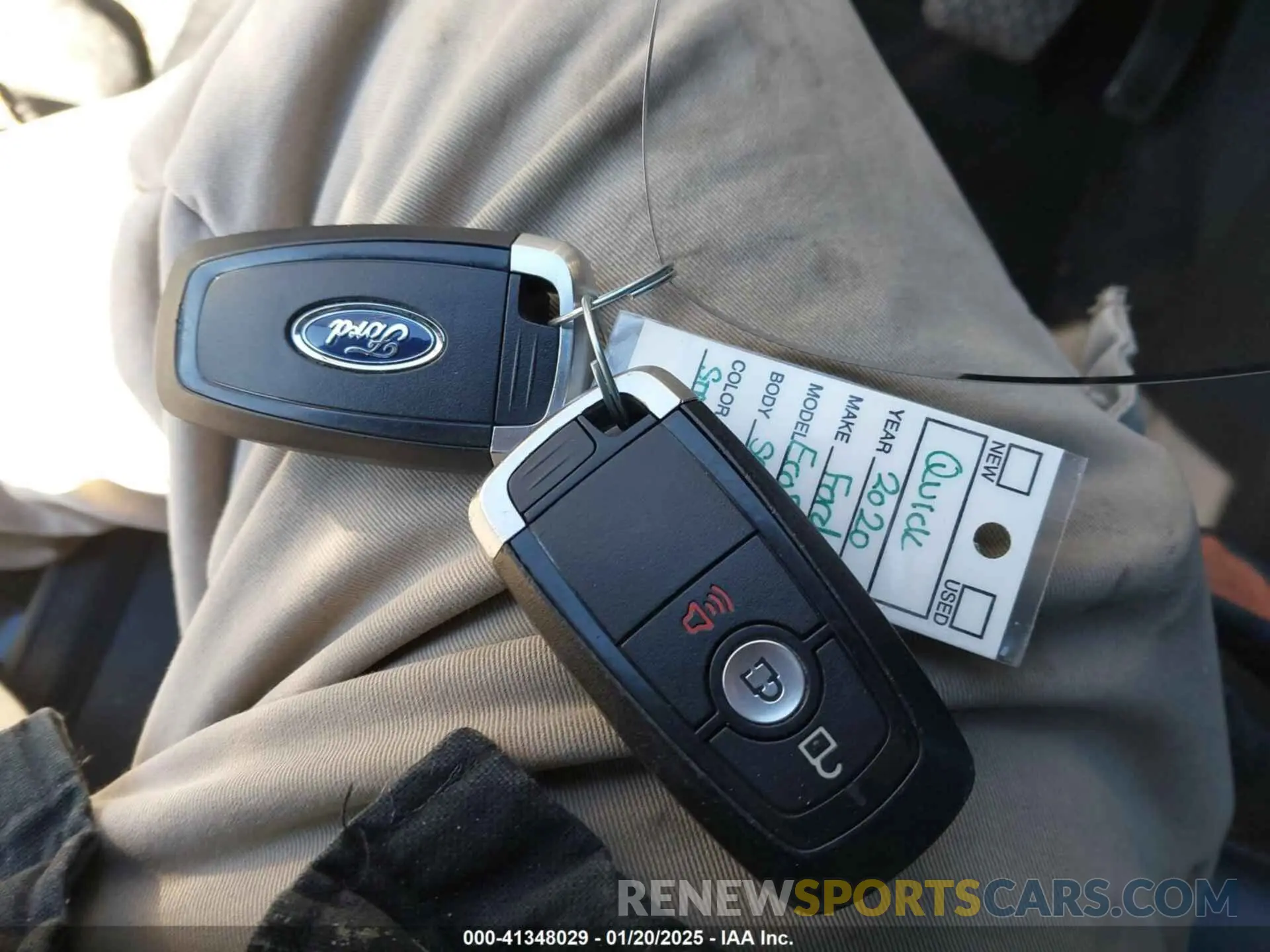 11 Photograph of a damaged car MAJ6S3JL8LC332548 FORD ECOSPORT 2020