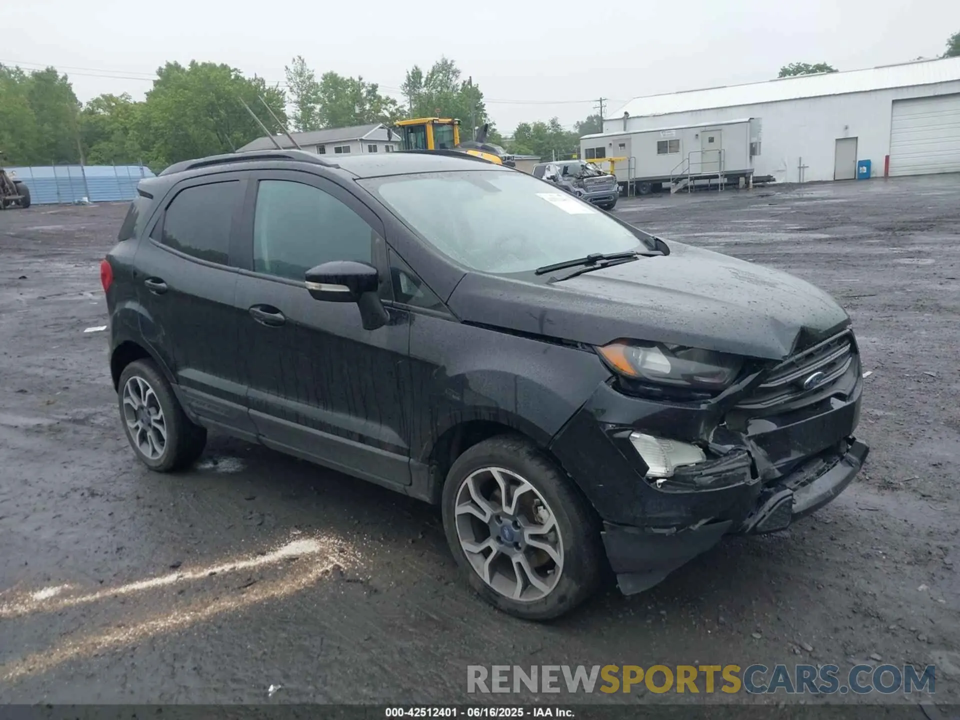 1 Photograph of a damaged car MAJ6S3JL9LC323549 FORD ECOSPORT 2020