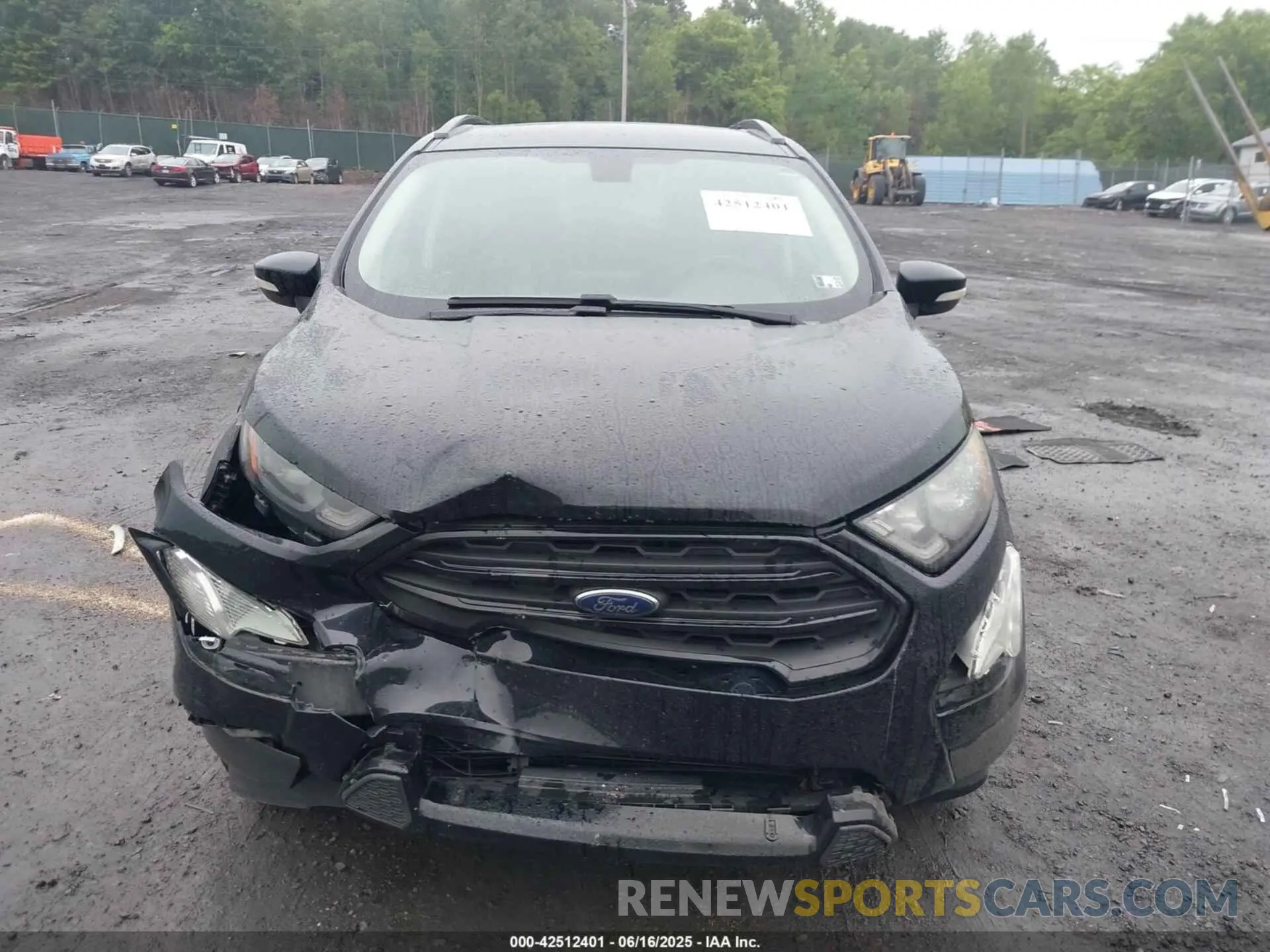12 Photograph of a damaged car MAJ6S3JL9LC323549 FORD ECOSPORT 2020