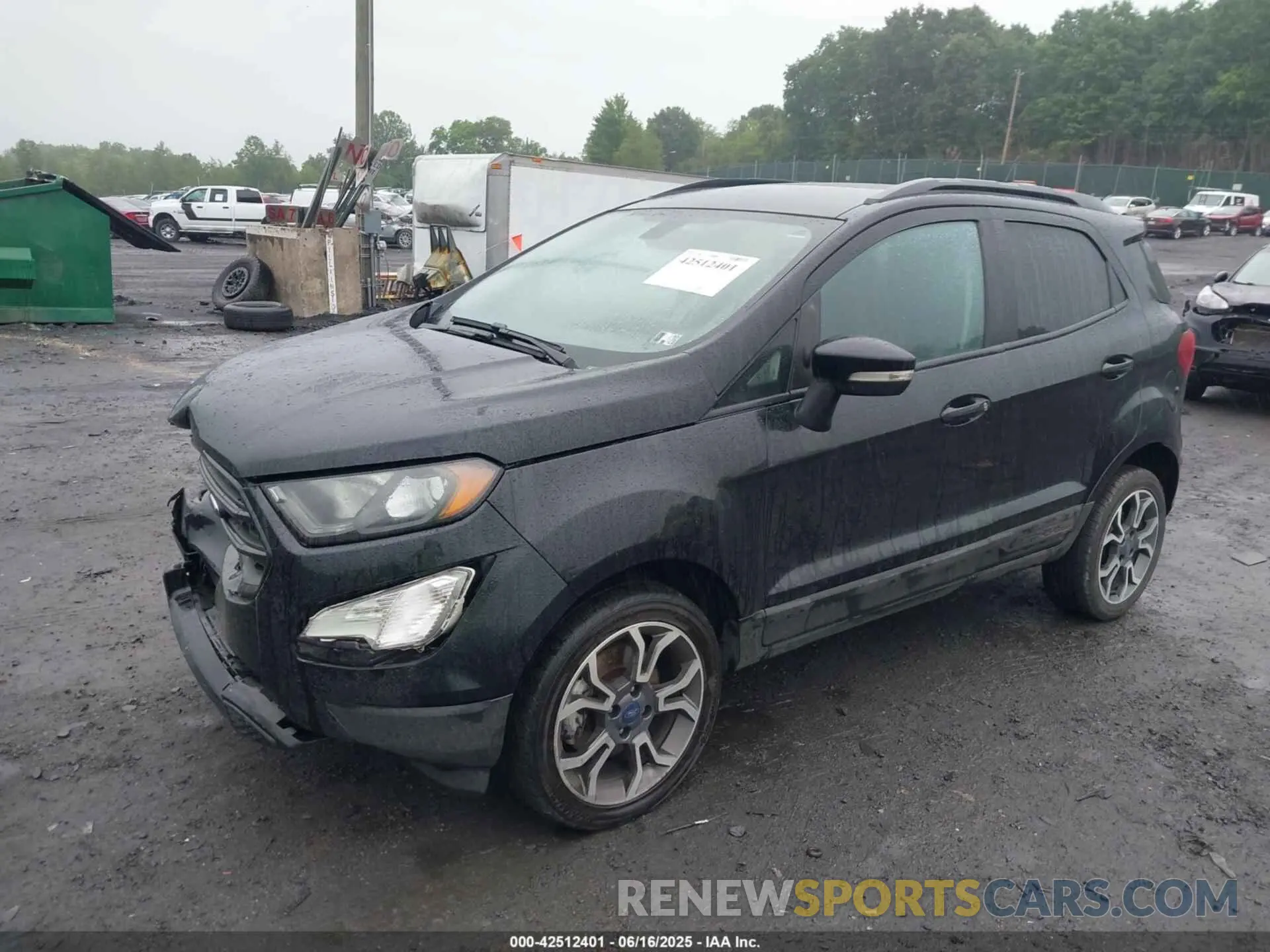 2 Photograph of a damaged car MAJ6S3JL9LC323549 FORD ECOSPORT 2020
