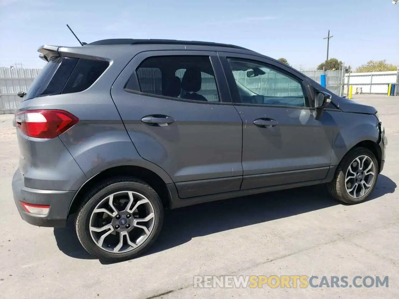 3 Photograph of a damaged car MAJ6S3JLXLC323057 FORD ECOSPORT 2020