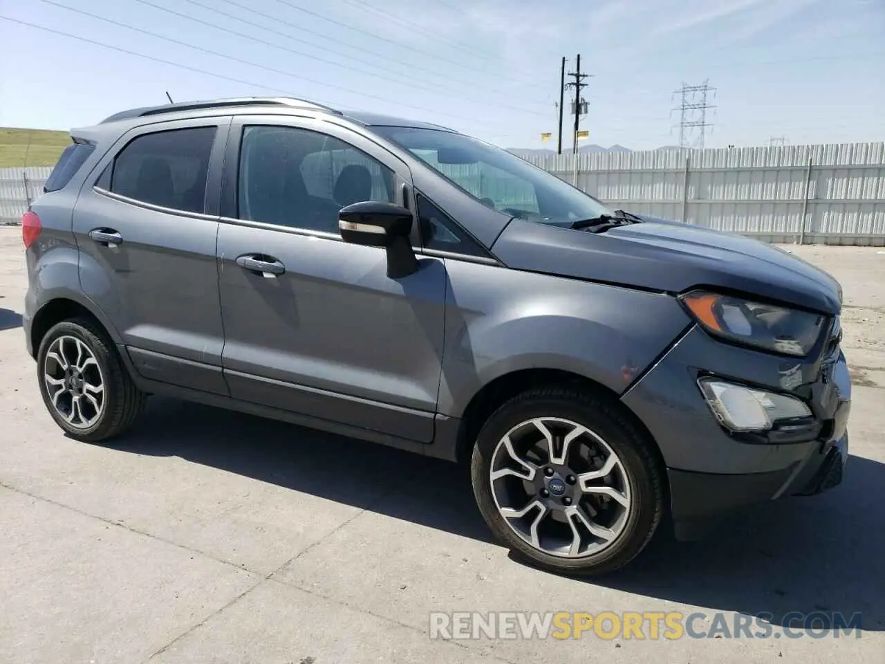 4 Photograph of a damaged car MAJ6S3JLXLC323057 FORD ECOSPORT 2020