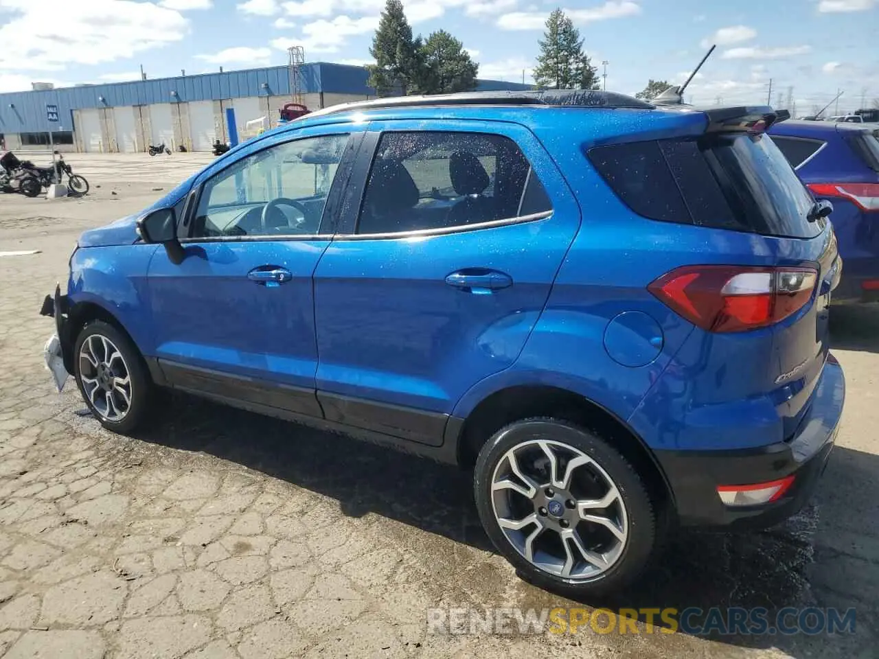 2 Фотография поврежденного автомобиля MAJ6S3JLXLC353370 FORD ECOSPORT 2020
