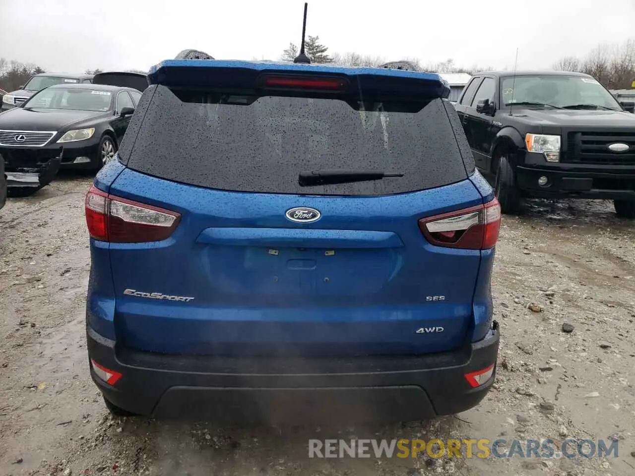 6 Photograph of a damaged car MAJ6S3JLXLC363896 FORD ECOSPORT 2020