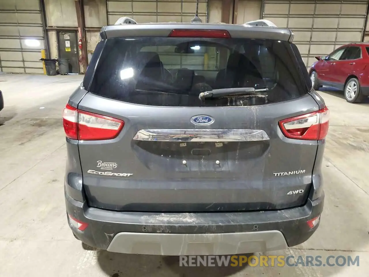 6 Photograph of a damaged car MAJ6S3KL0LC321624 FORD ECOSPORT 2020