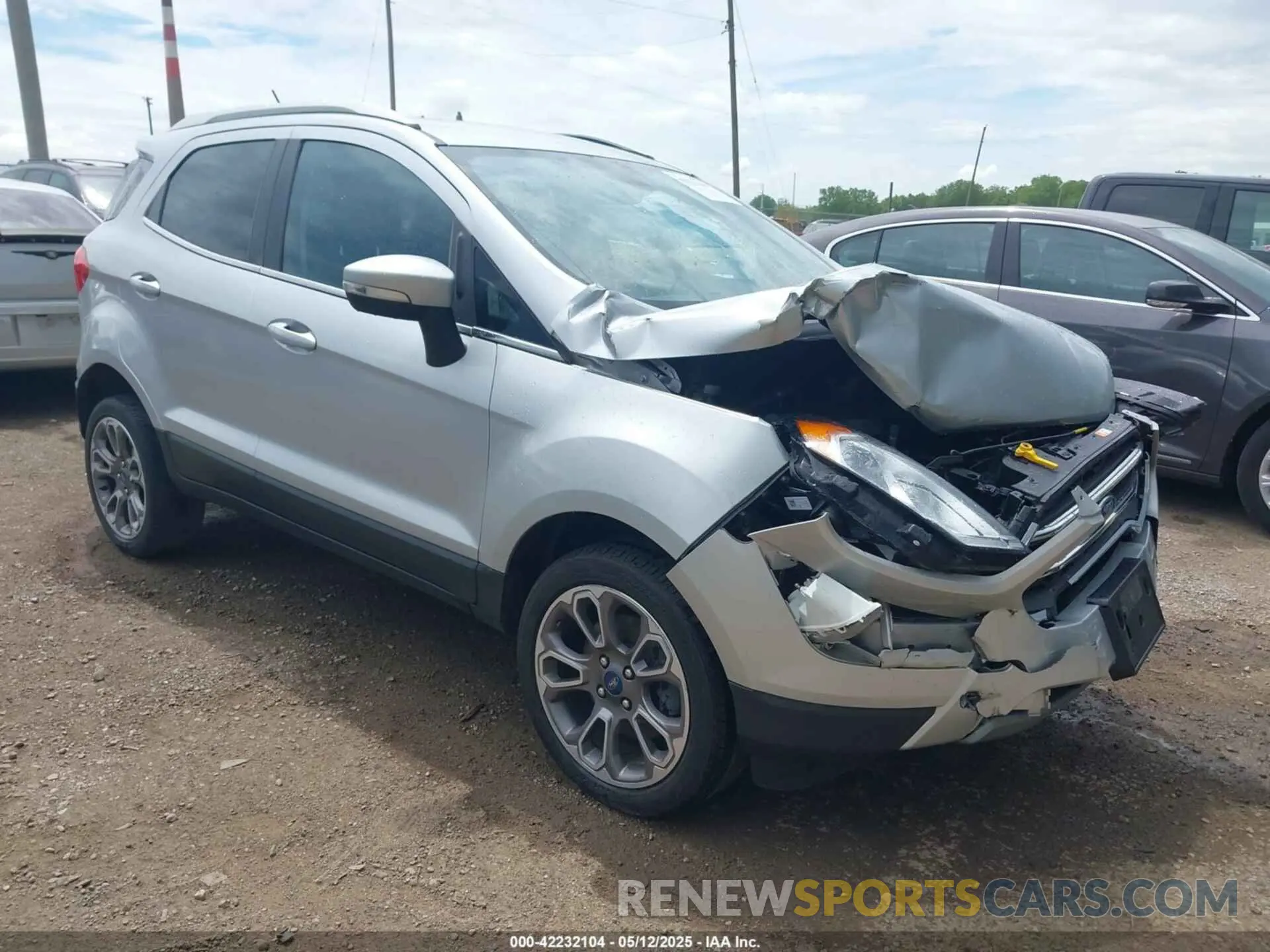 1 Photograph of a damaged car MAJ6S3KL0LC349049 FORD ECOSPORT 2020
