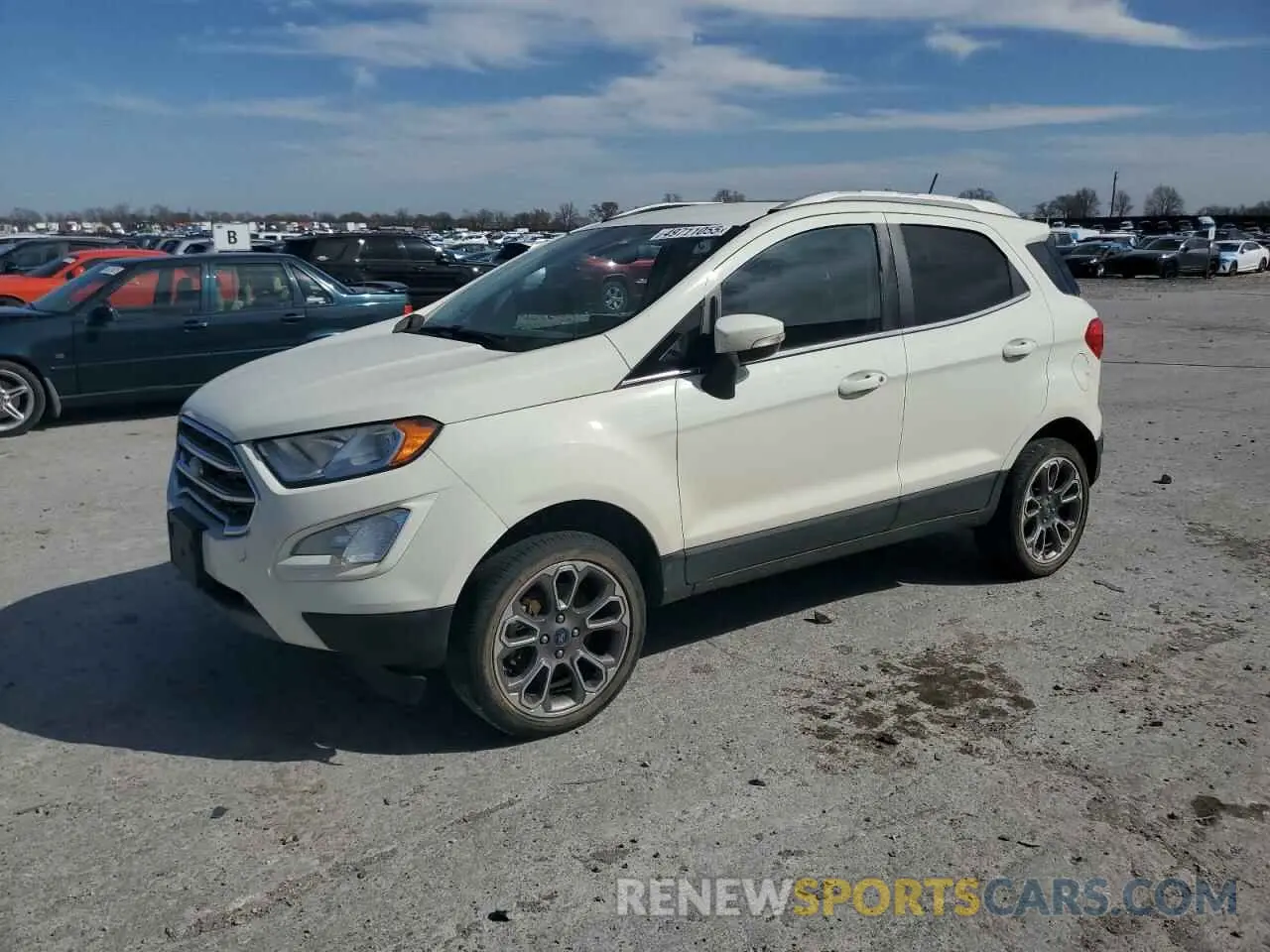 1 Photograph of a damaged car MAJ6S3KL1LC351375 FORD ECOSPORT 2020