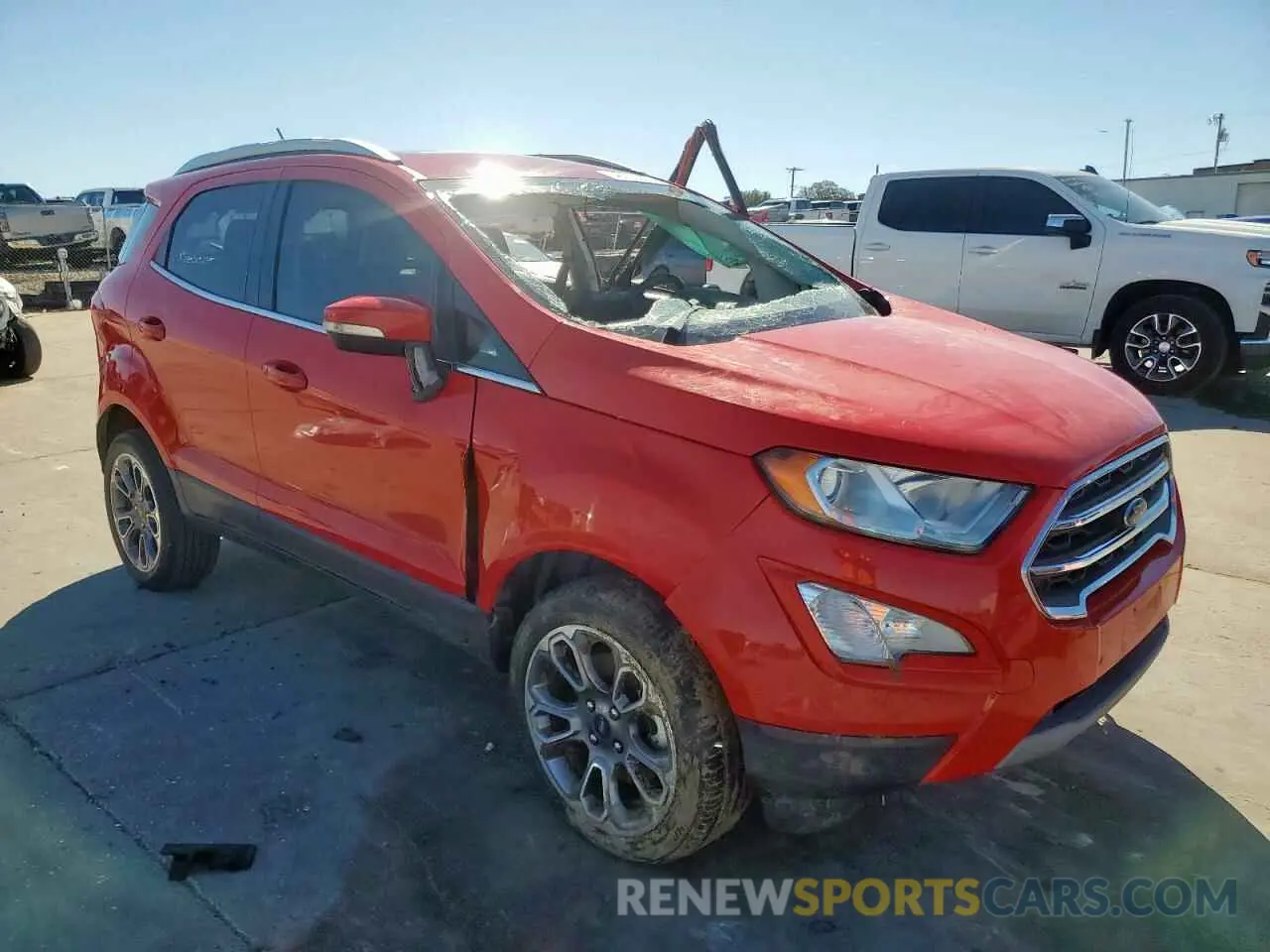 4 Photograph of a damaged car MAJ6S3KL1LC360500 FORD ECOSPORT 2020