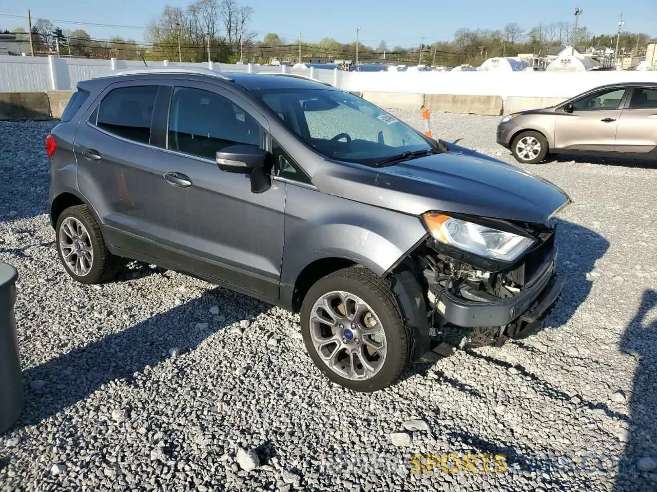4 Photograph of a damaged car MAJ6S3KL2LC350462 FORD ECOSPORT 2020