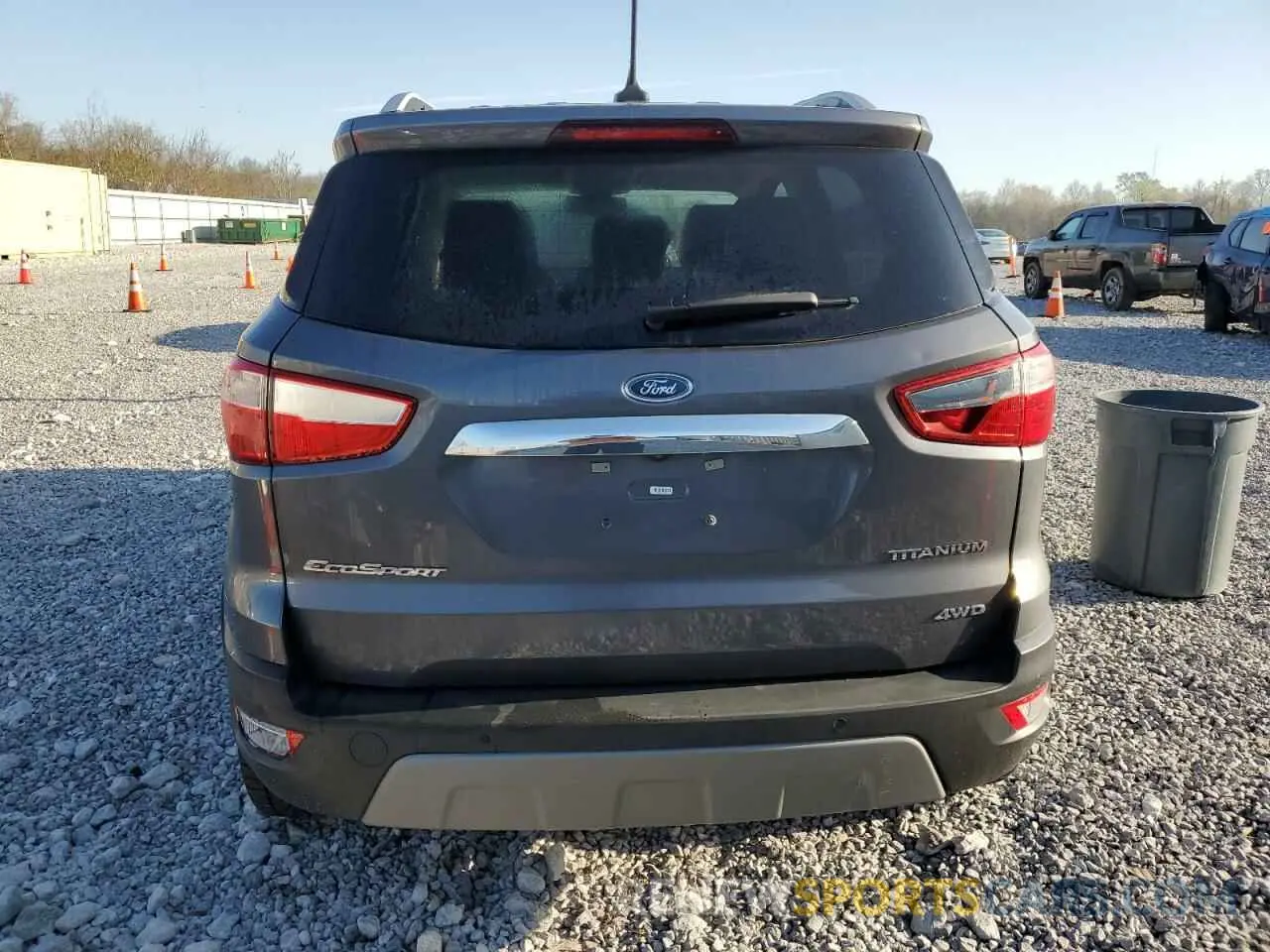 6 Photograph of a damaged car MAJ6S3KL2LC350462 FORD ECOSPORT 2020