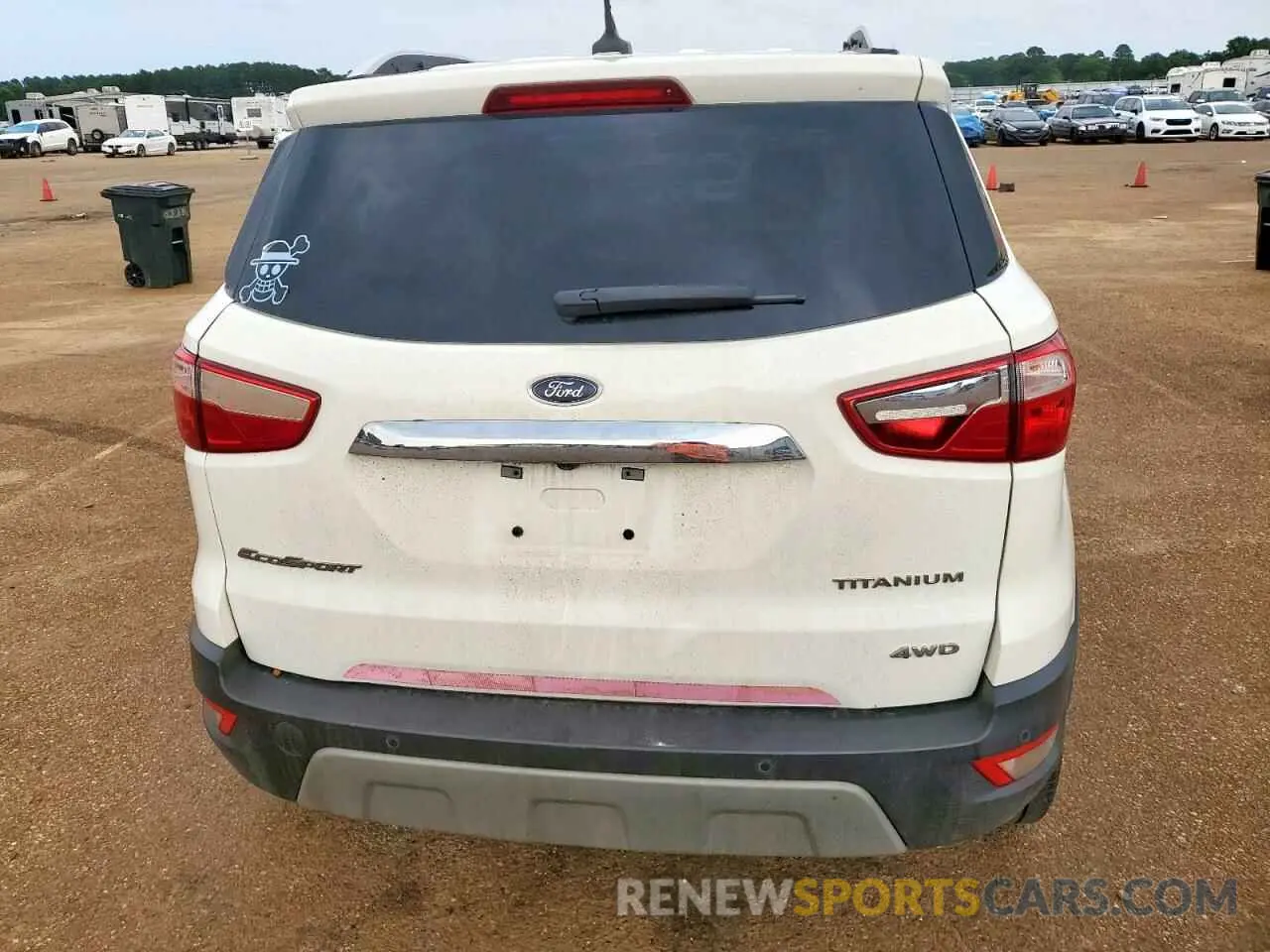 6 Photograph of a damaged car MAJ6S3KL2LC351675 FORD ECOSPORT 2020