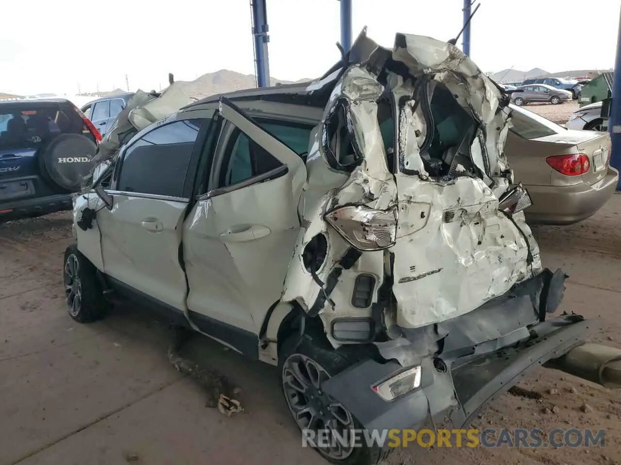 2 Photograph of a damaged car MAJ6S3KL3LC316563 FORD ECOSPORT 2020