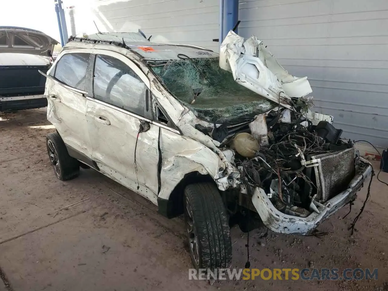 4 Photograph of a damaged car MAJ6S3KL3LC316563 FORD ECOSPORT 2020