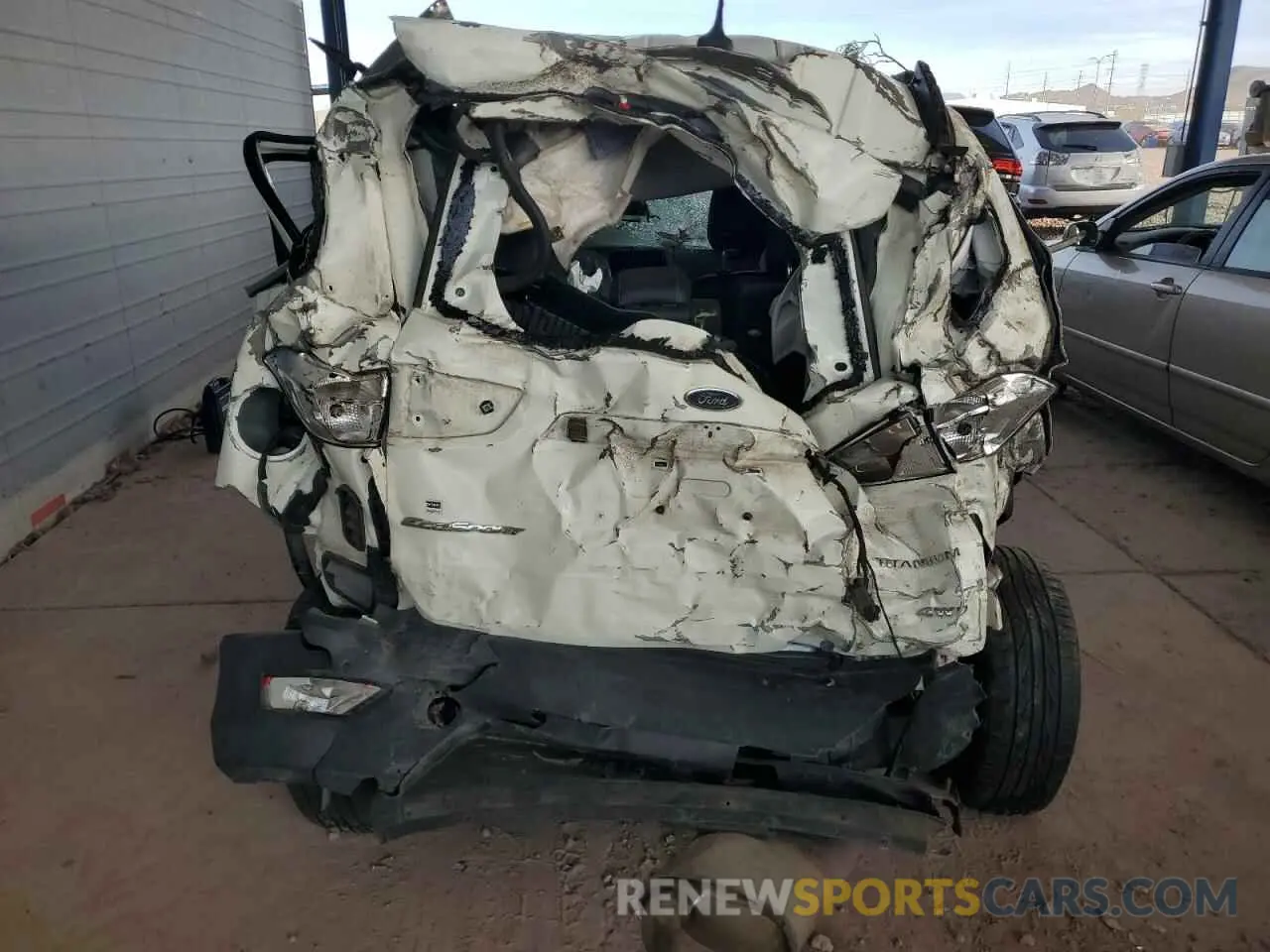 6 Photograph of a damaged car MAJ6S3KL3LC316563 FORD ECOSPORT 2020
