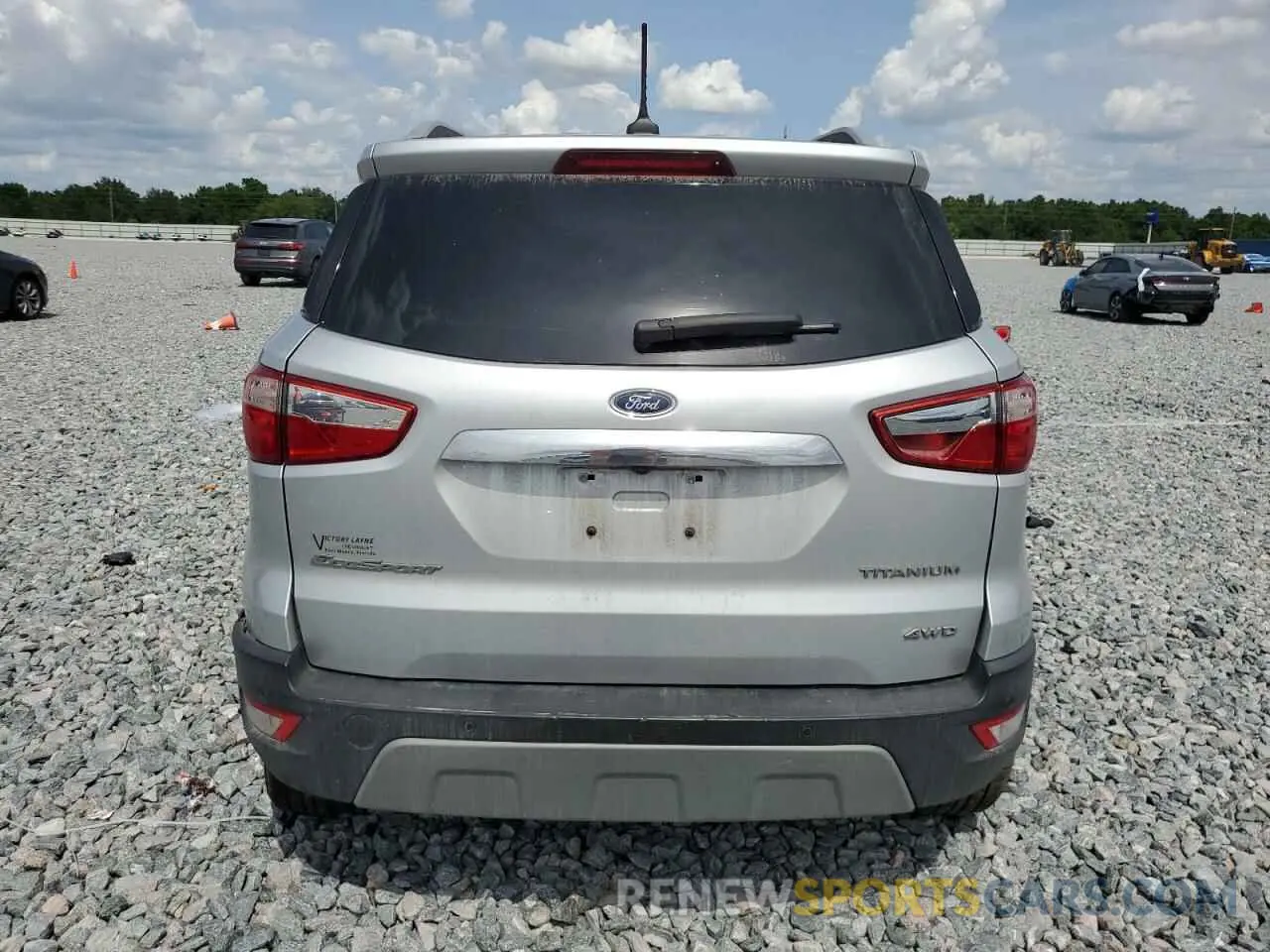 6 Photograph of a damaged car MAJ6S3KL4LC334909 FORD ECOSPORT 2020