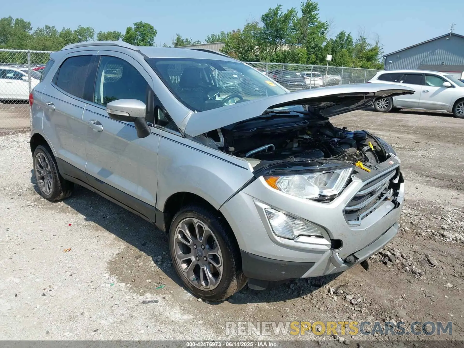 1 Photograph of a damaged car MAJ6S3KL4LC357140 FORD ECOSPORT 2020