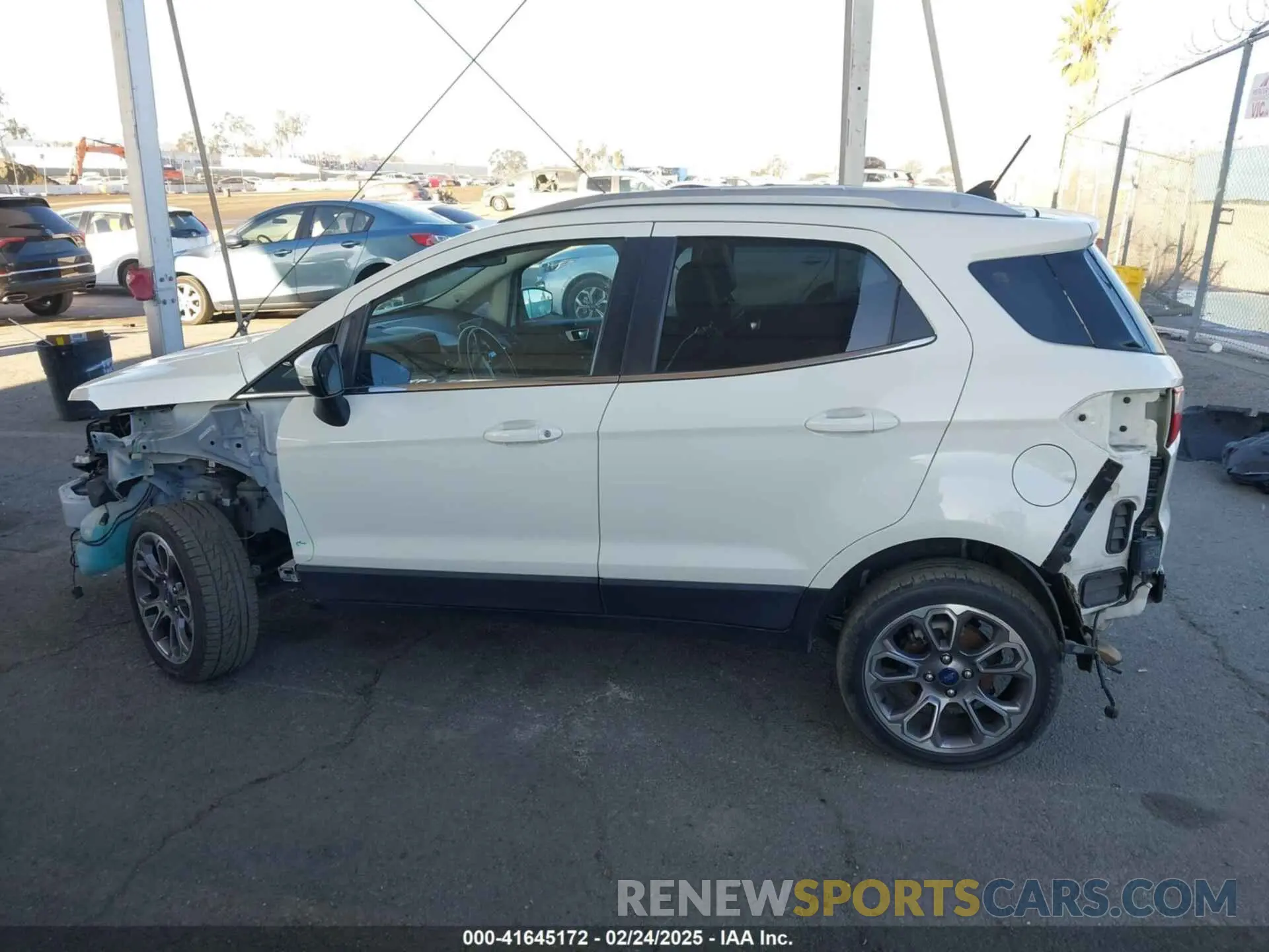 15 Photograph of a damaged car MAJ6S3KL4LC362340 FORD ECOSPORT 2020