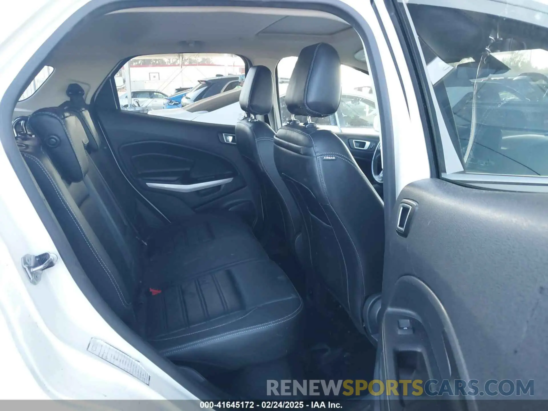 8 Photograph of a damaged car MAJ6S3KL4LC362340 FORD ECOSPORT 2020